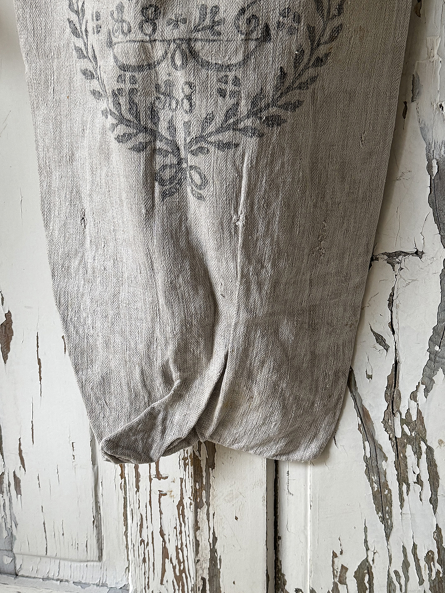 Antiker kleiner Leinensack/ Mehlsack 1846***