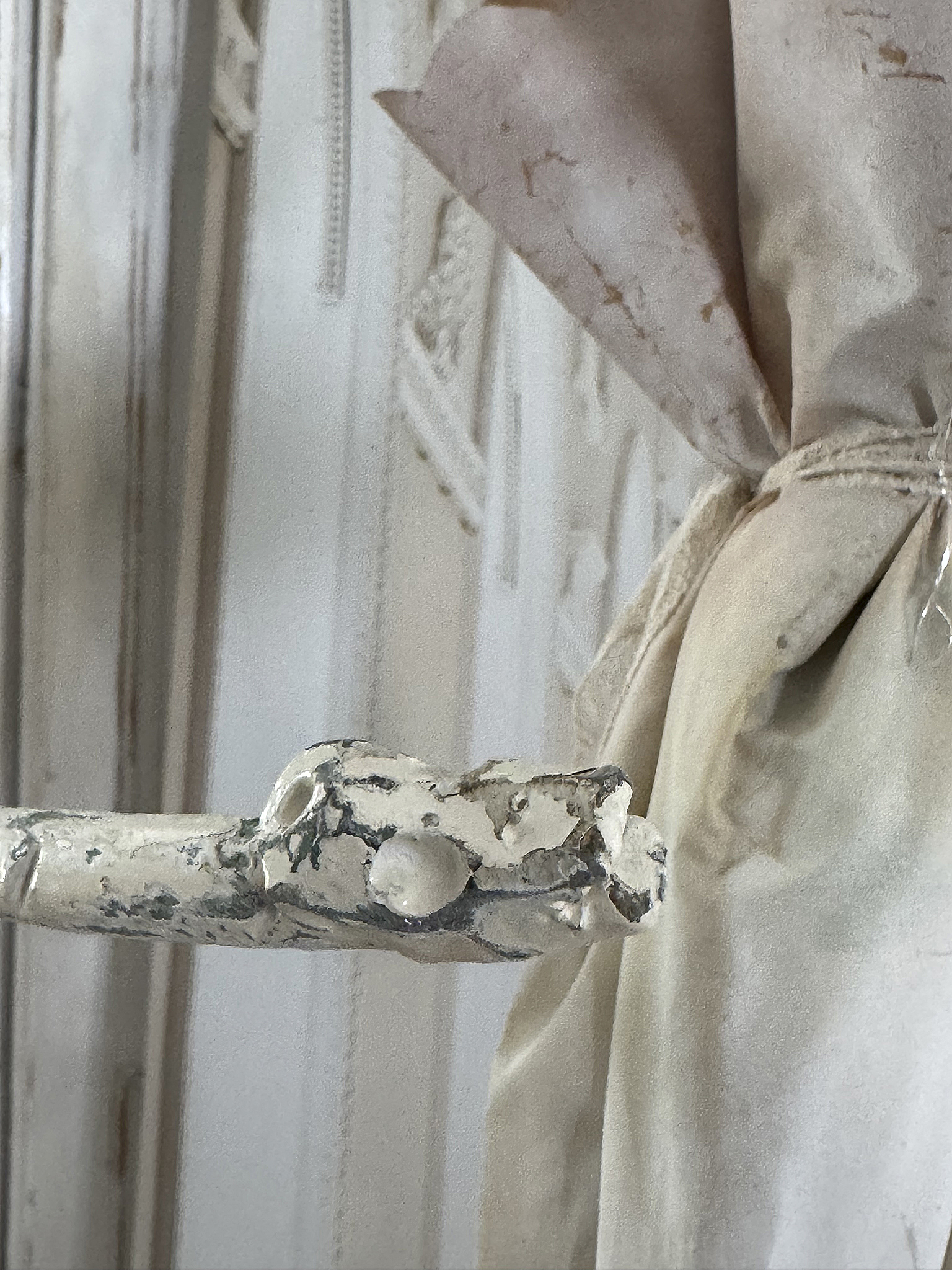 Alter ausgefallener Schirmständer im Shabby-Chic – dekoratives Vintage-Unikat mit Schlange***