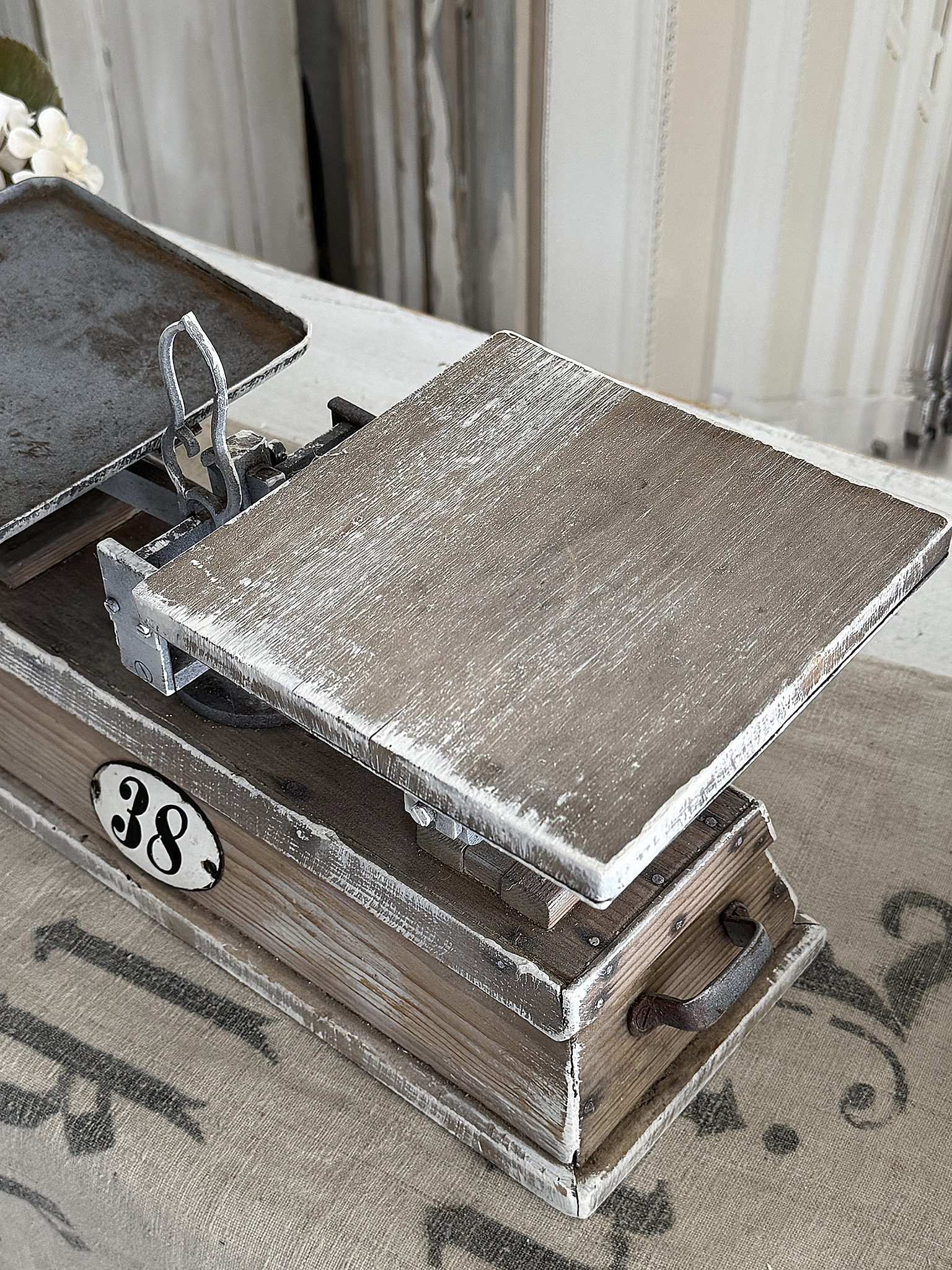 Alte Balkenwaage Nr. 38 – seltenes Vintage-Exemplar***