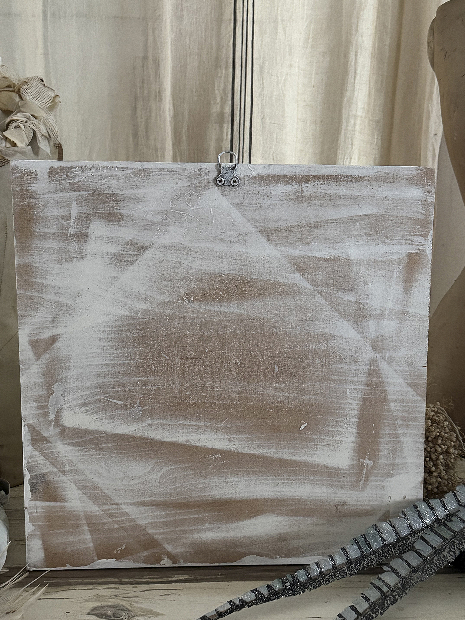 Vintage Holz Bild Parfumeur Shabby-pur***