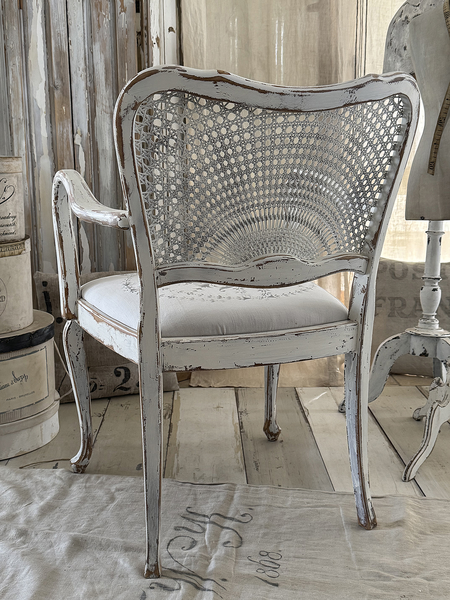 Toller Armlehnenstuhl im Chippendalel***