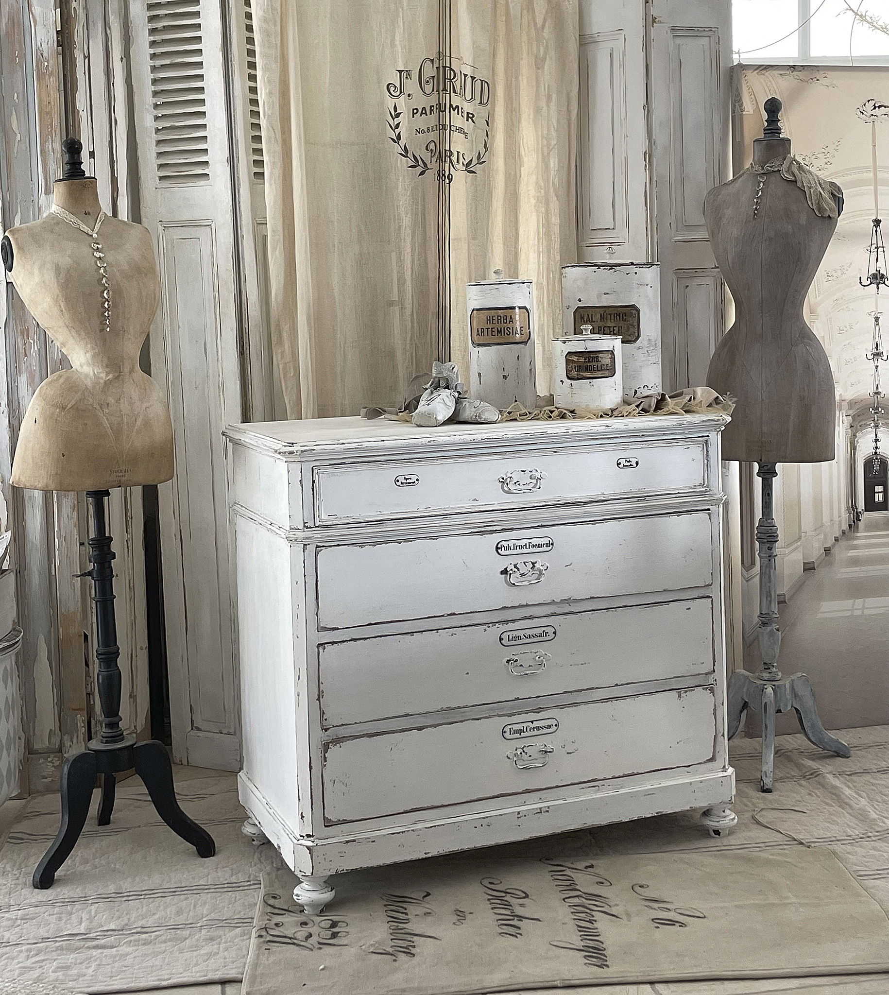 Große antike Apothekerkommode Shabby-pur*** Große antike Apothekerkommode Shabby-pur***