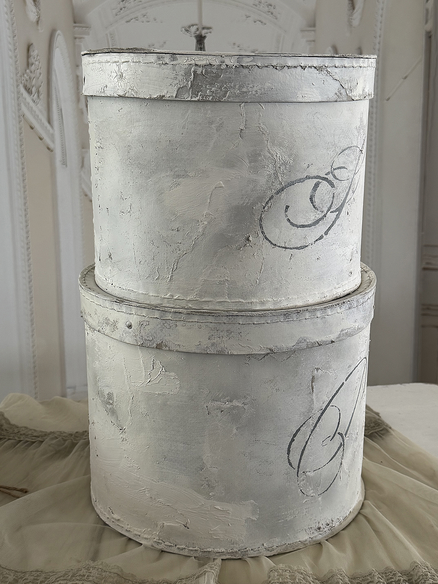 Charmantes Schachtel-Duo im Shabby-Chic***