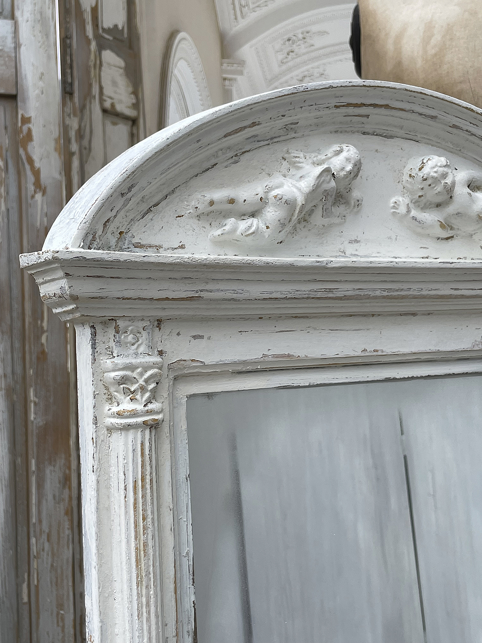 Shabby-Spiegel Putto Vintage*** Shabby-Spiegel Putto Vintage***