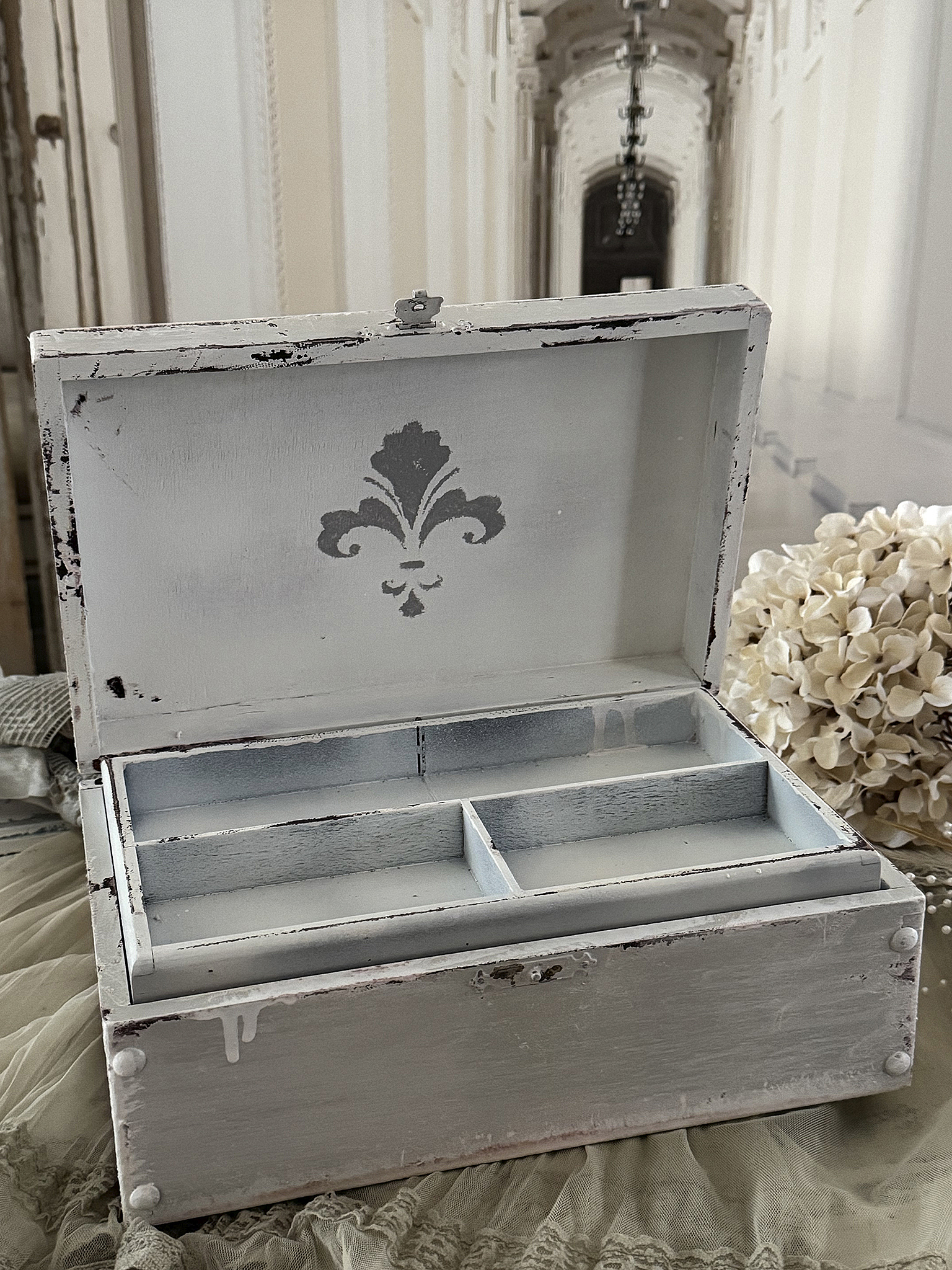 Vintage-Duo alte Kisten  ***