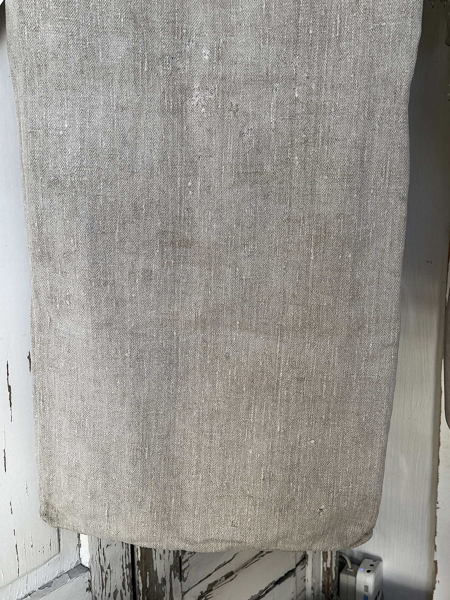 Alter Leinensack/ Mehlsack Schreibschrift No.6***