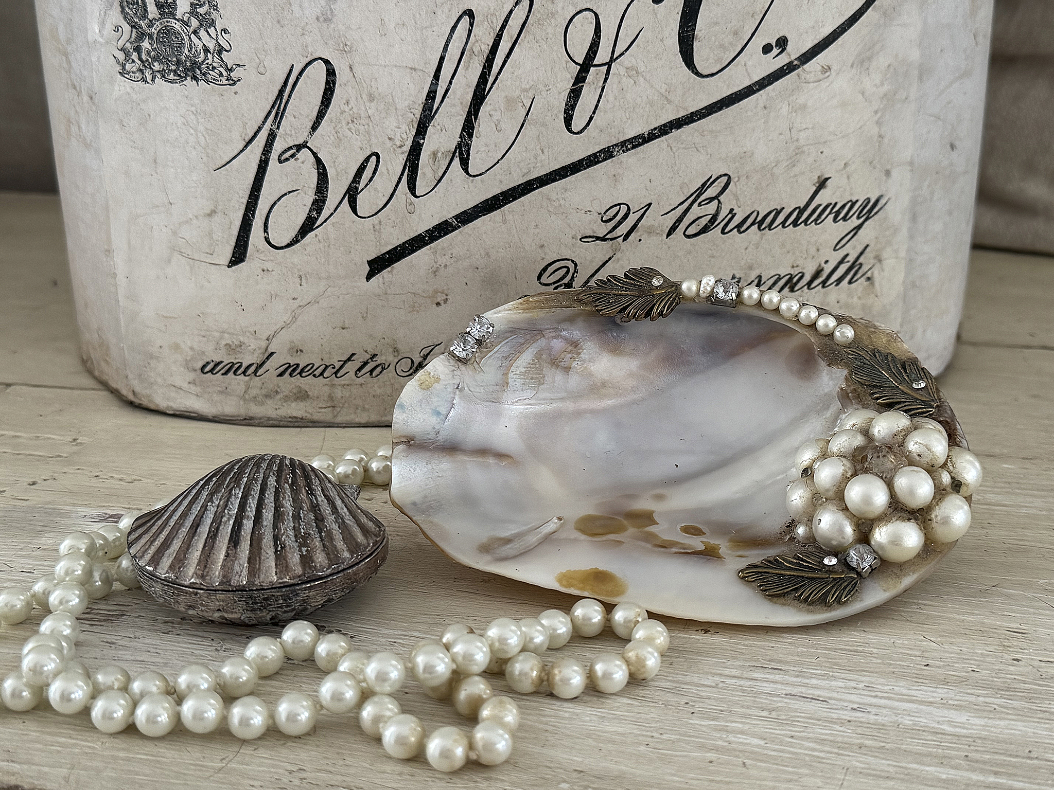 Vintage-Muschelschälchen***