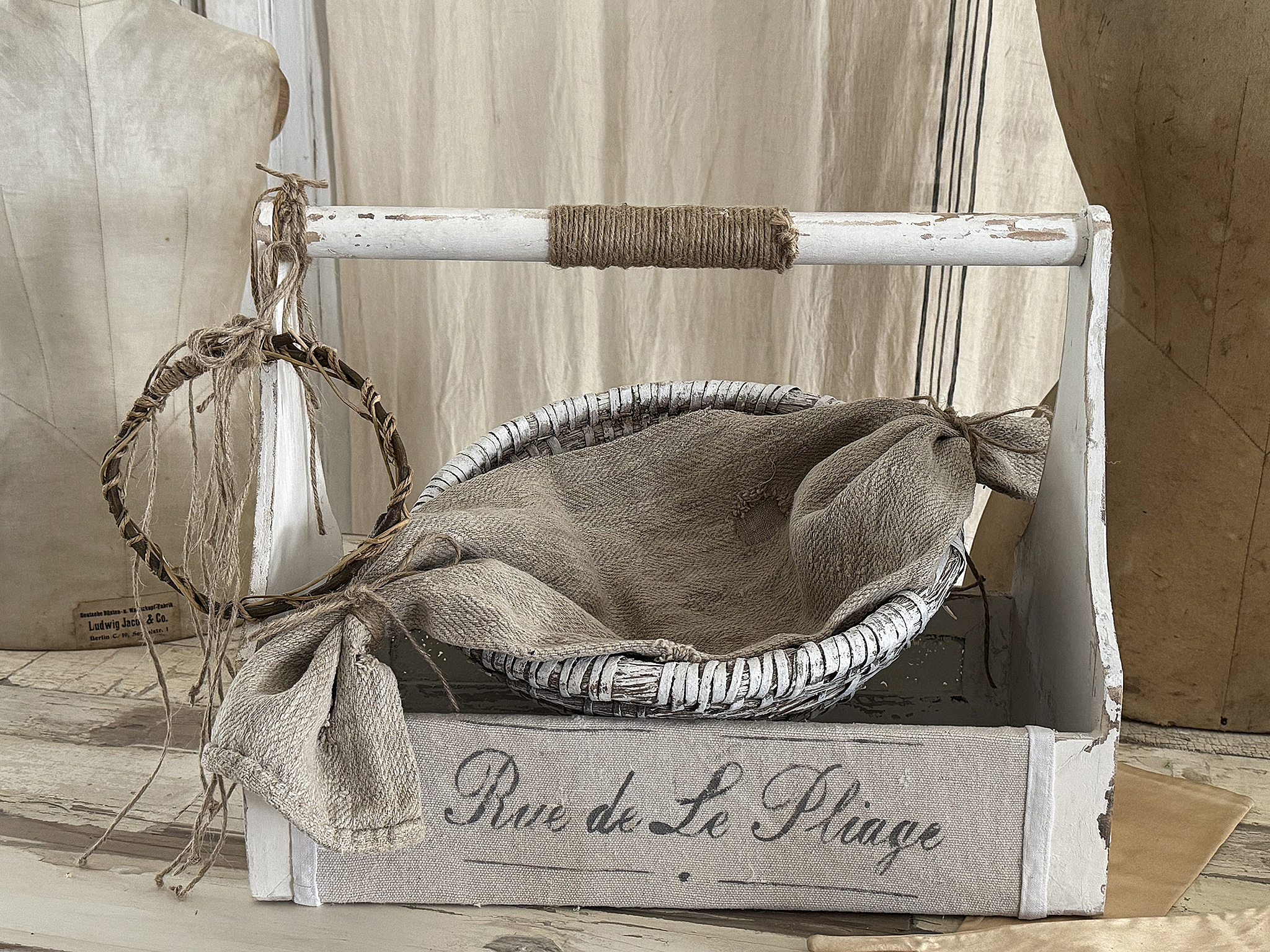 Ausgefallenes Korb-Duo – Vintage-Charme für euer Zuhause***