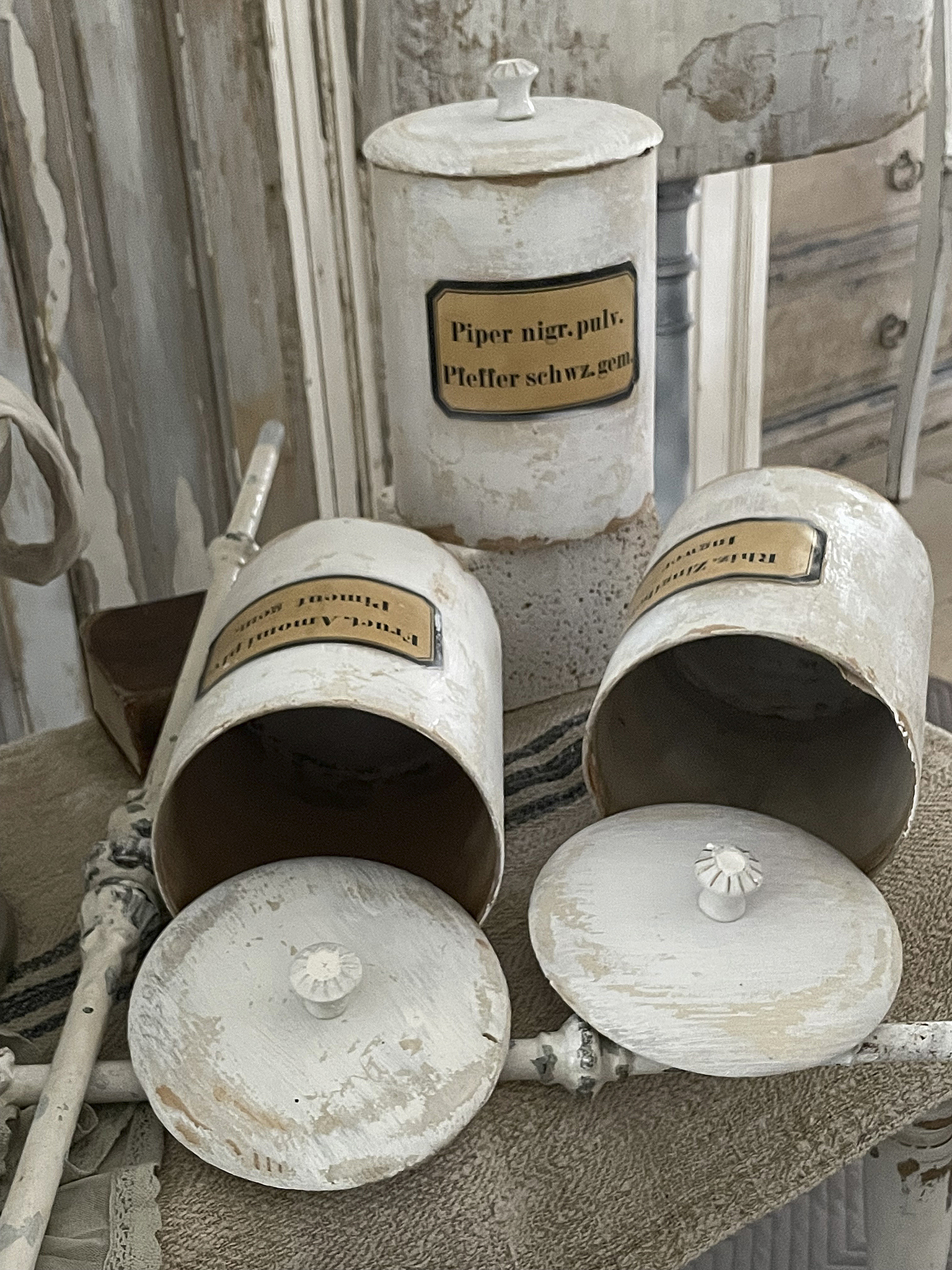 Alte Apothekerdosen Shabby*** Alte Apothekerdosen Shabby***