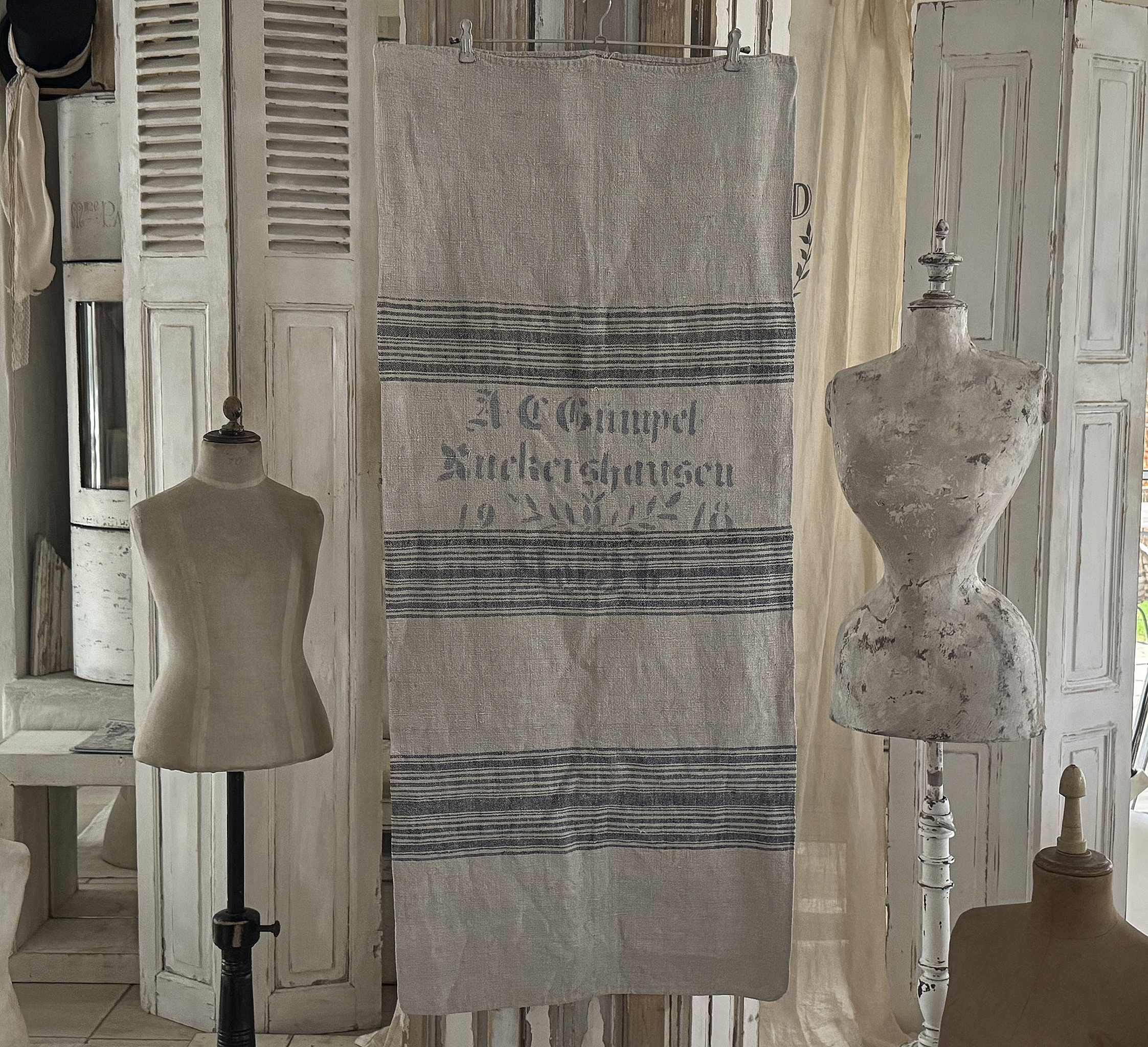 Alter Leinensack mit Originaldruck 1918***