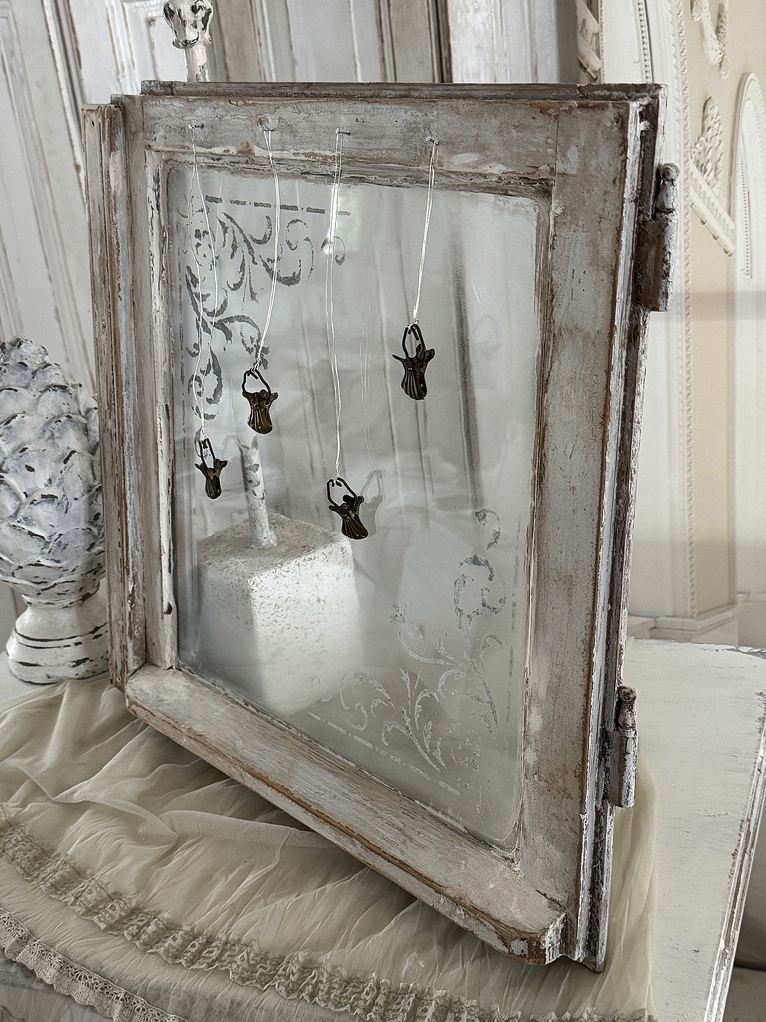 Kleines antikes Fenster – Memo-Board mit Charme*** Kleines antikes Fenster – Memo-Board mit Charme***