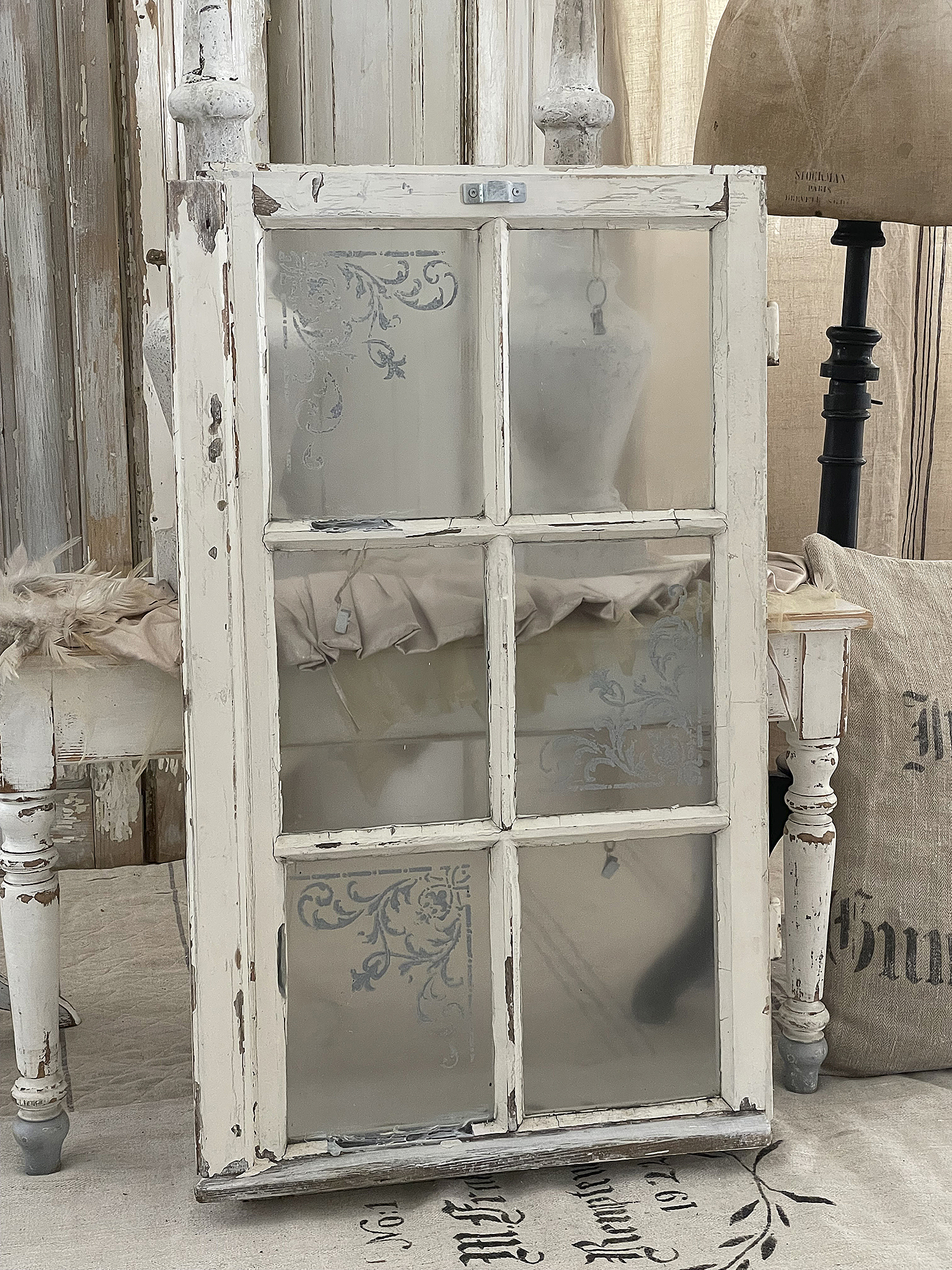 Individuelles antikes Fenster Memoboard *** Individuelles antikes Fenster Memoboard ***