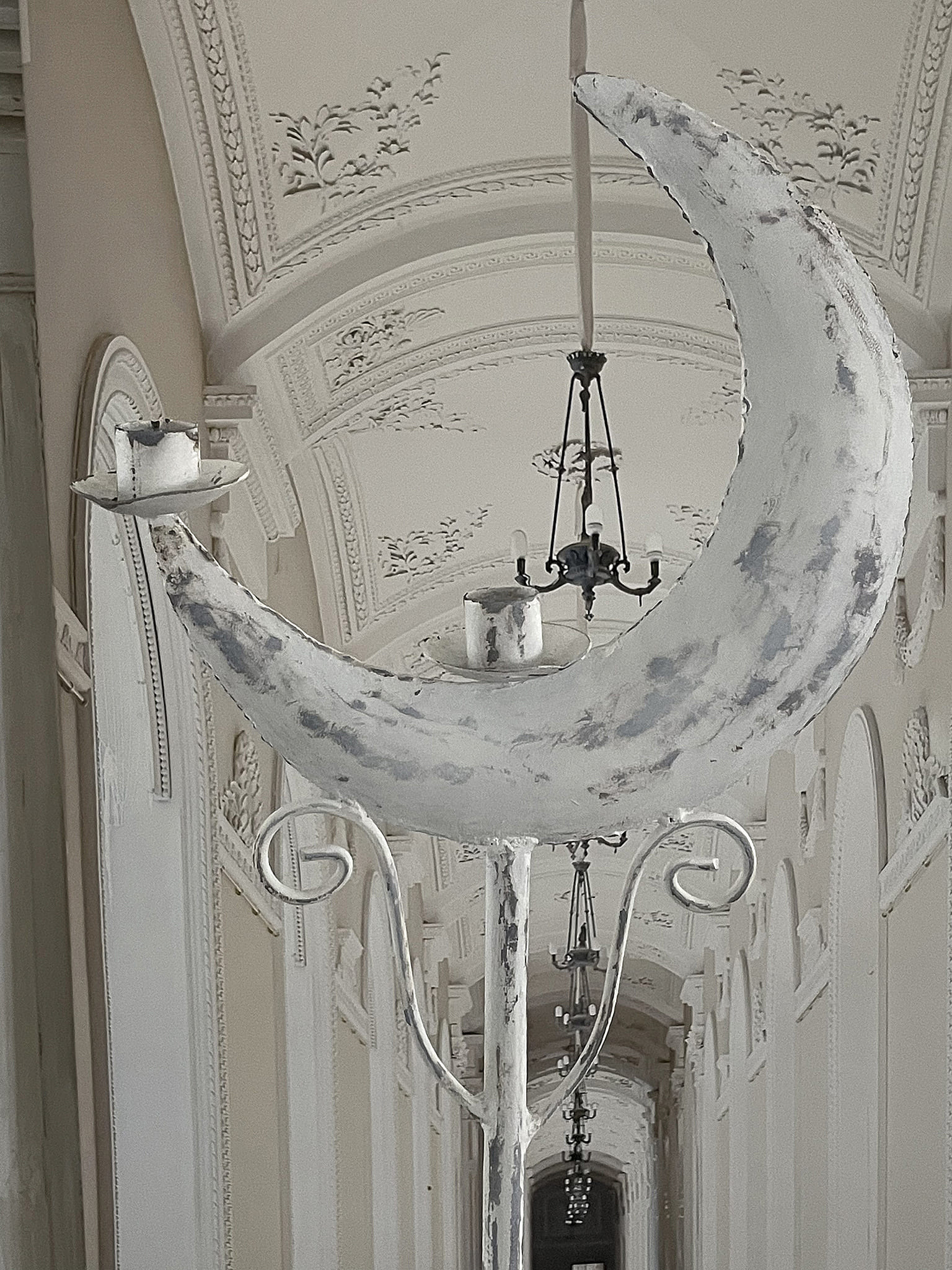 Hoher Kerzenständer Mondsichel***