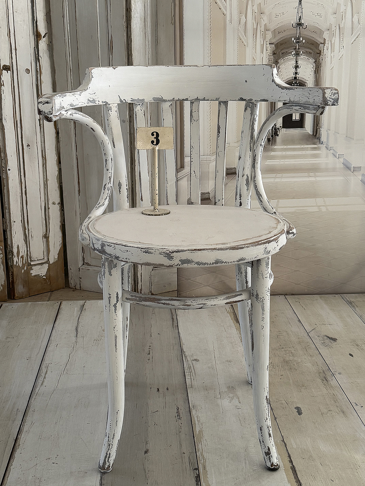 Original alte Thonet-Armlehnenstühle aus Bugholz***