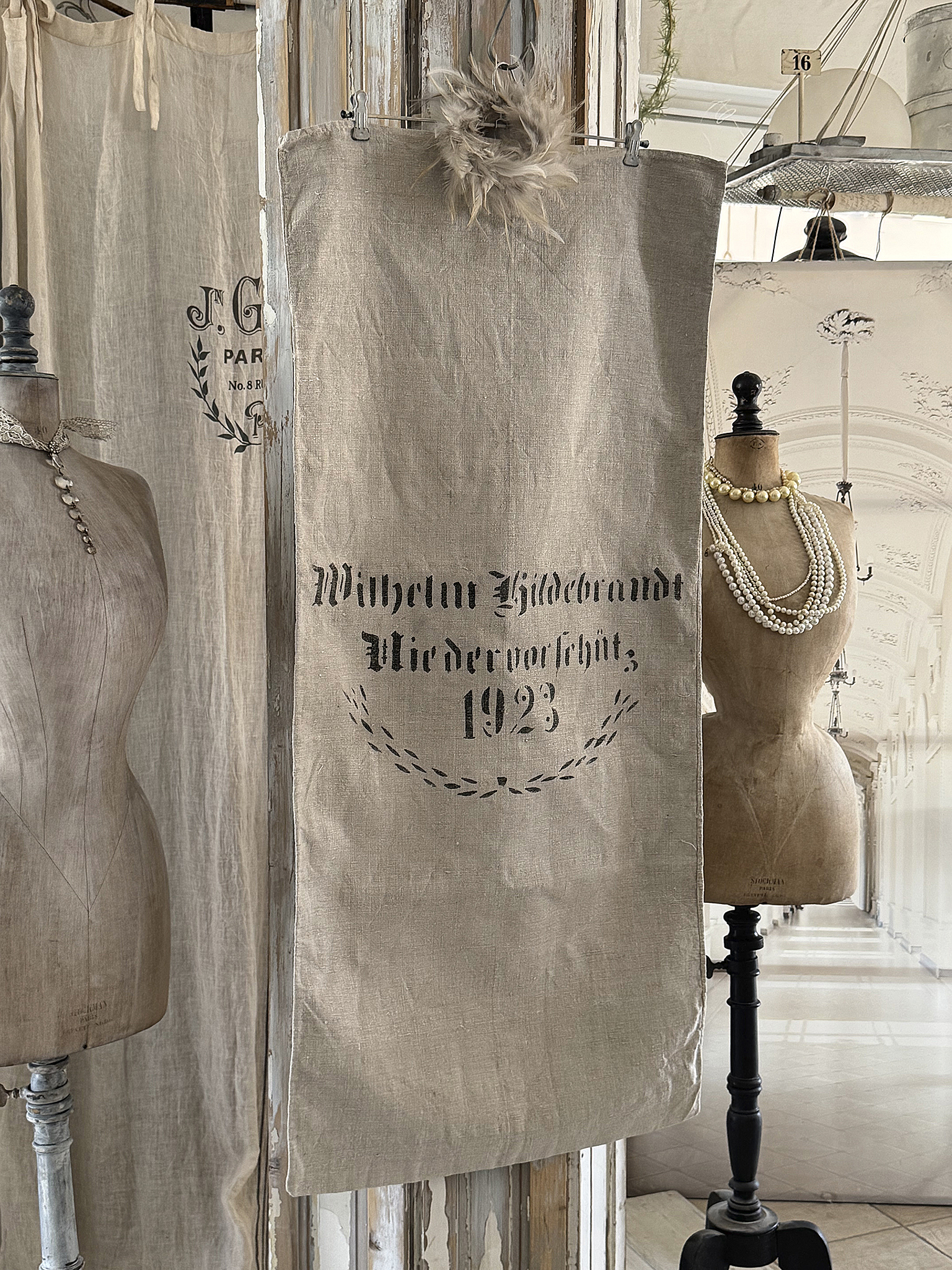 Antiker Leinsack / Mehlsack1923***