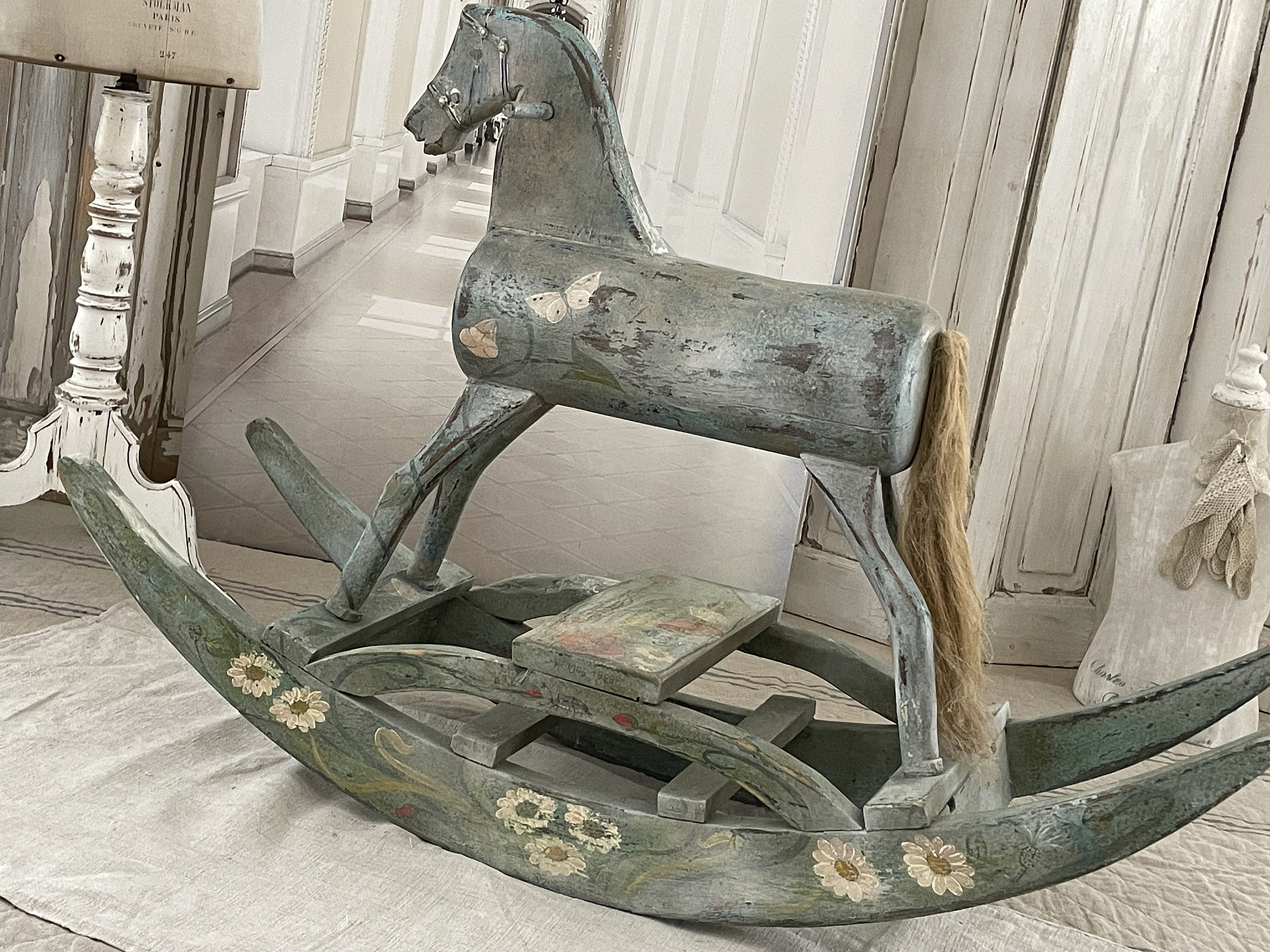 Altes Schaukelpferd Shabby-pur*** Altes Schaukelpferd Shabby-pur***
