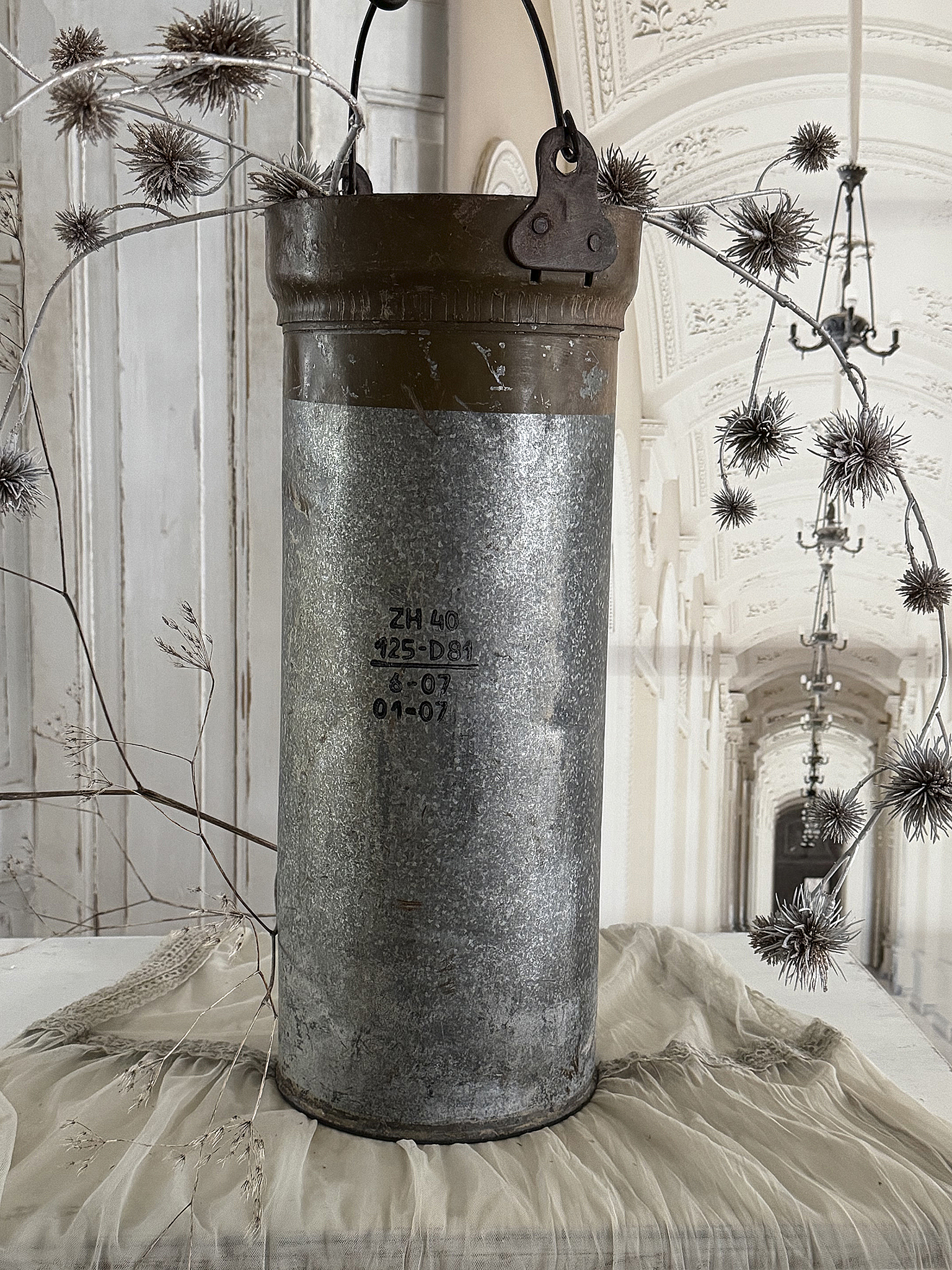 Alter Zinkeimer – Industrial Charme mit Geschichte*** Alter Zinkeimer – Industrial Charme mit Geschichte***