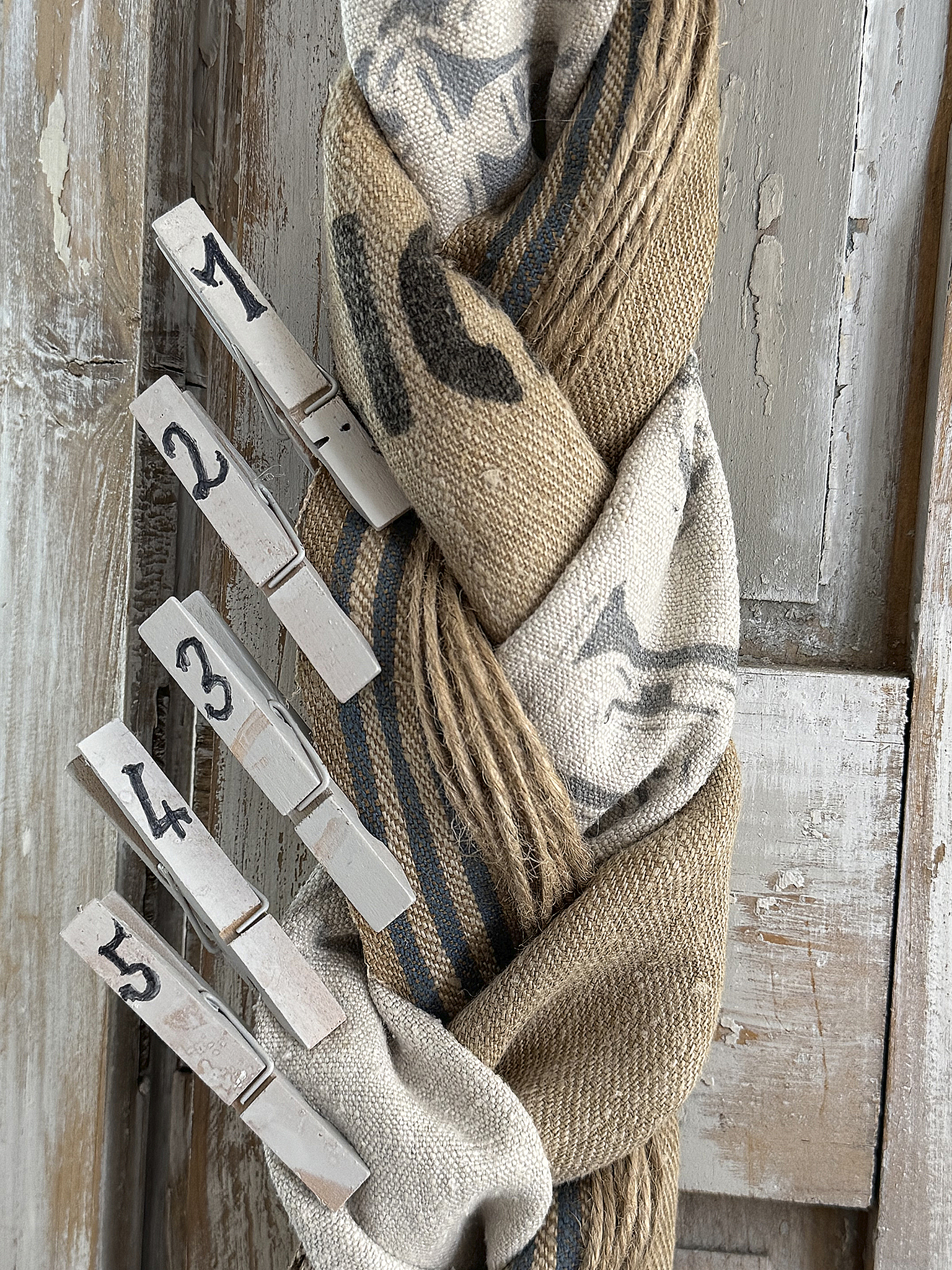 Mehlsackzopf/Memoboard-Brocante1***