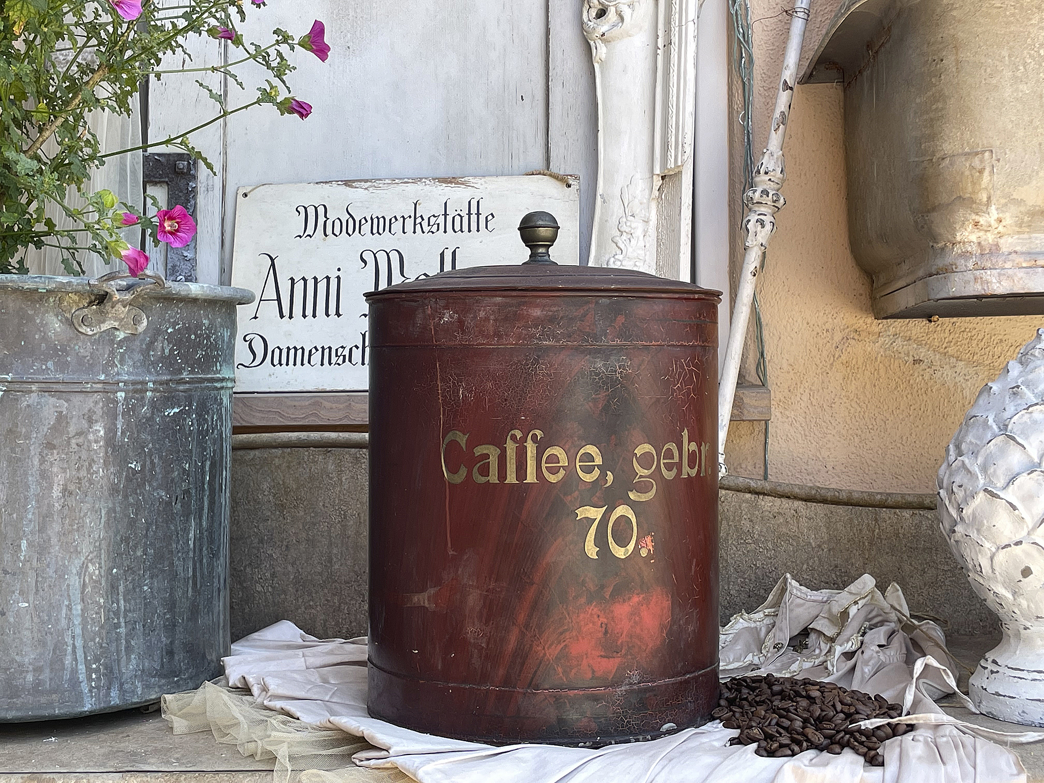 Brocante edle Große Kaffee-Dose***