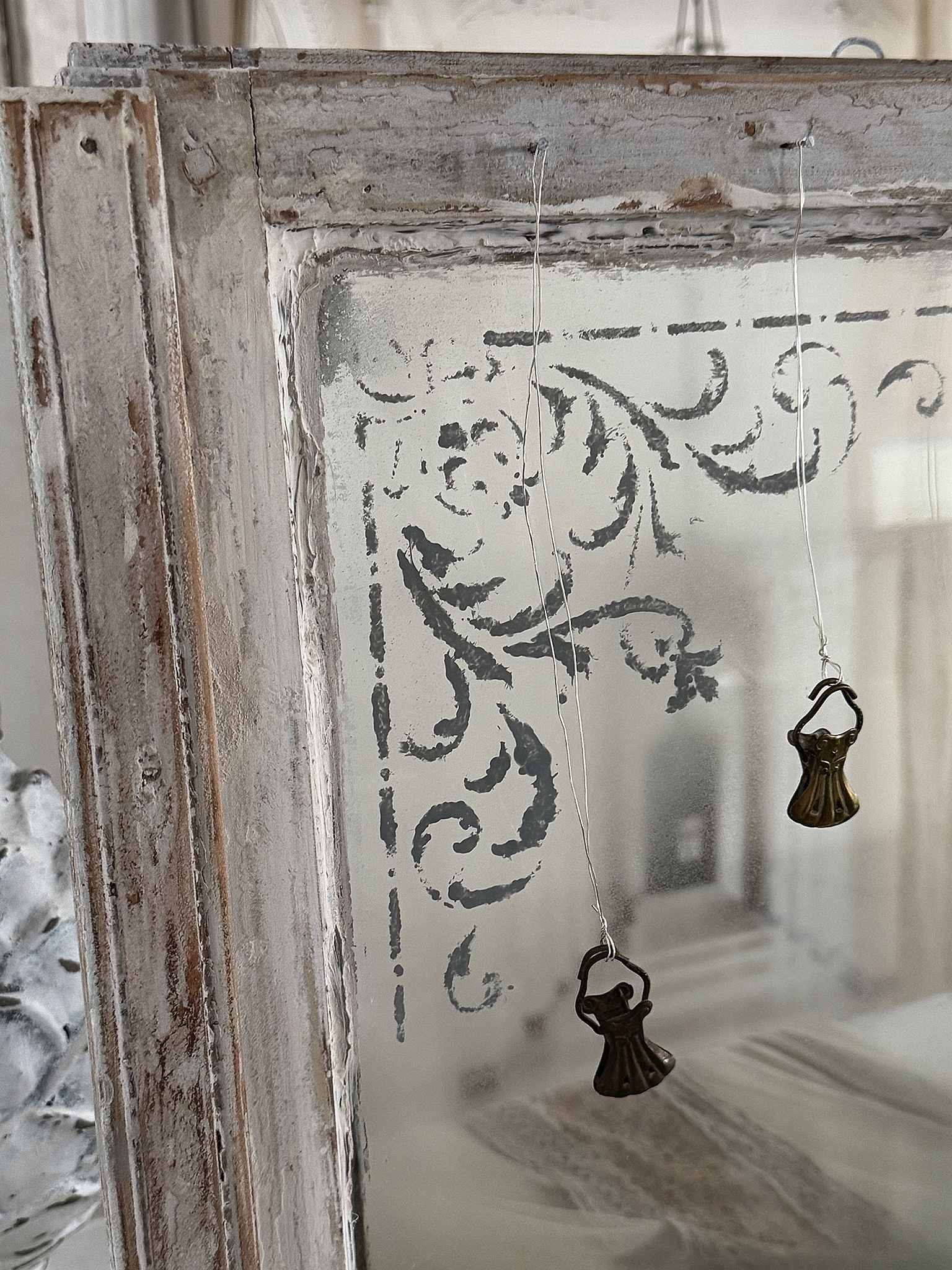 Kleines antikes Fenster – Memo-Board mit Charme*** Kleines antikes Fenster – Memo-Board mit Charme***