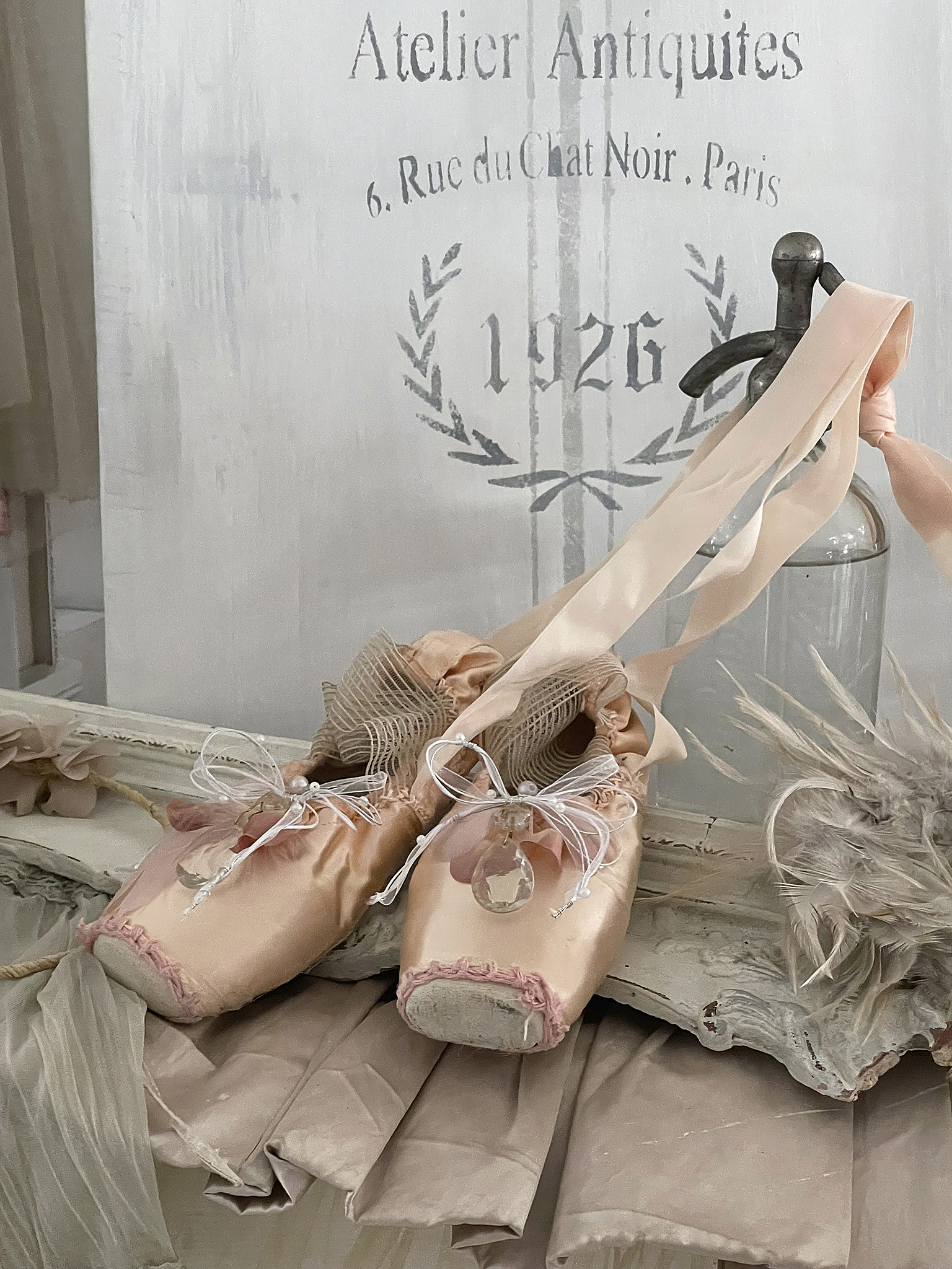 Alte Ballettschuhe Kristall***