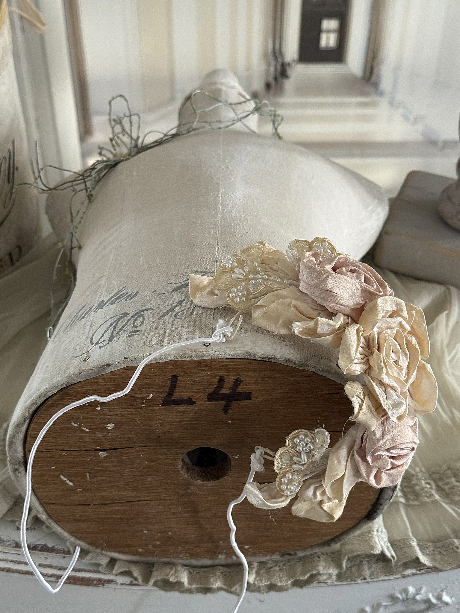 Antike romantische Schneiderpuppe / Torso Kind ***