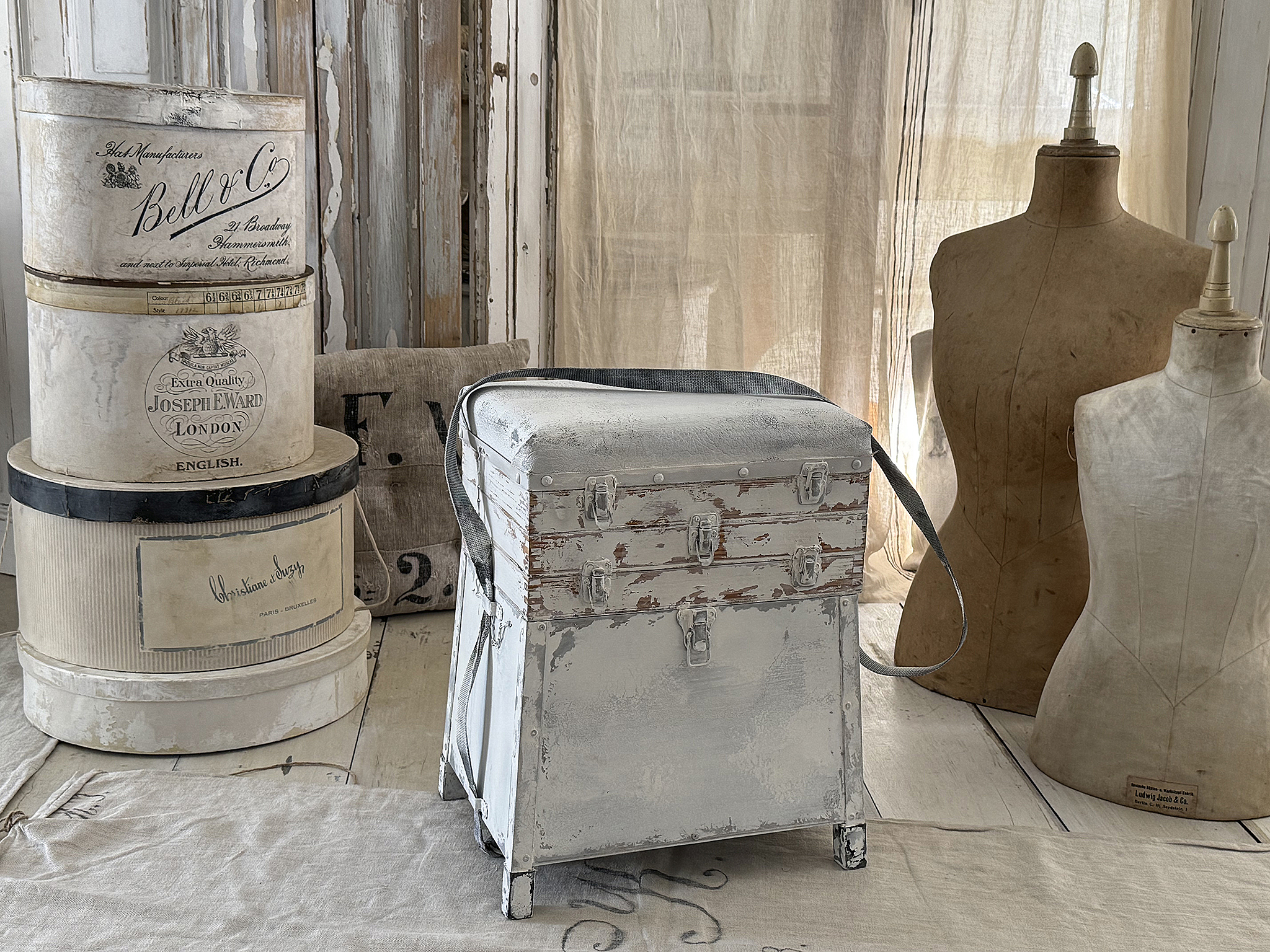 Sitzhocker Angelhocker/ Vintage***