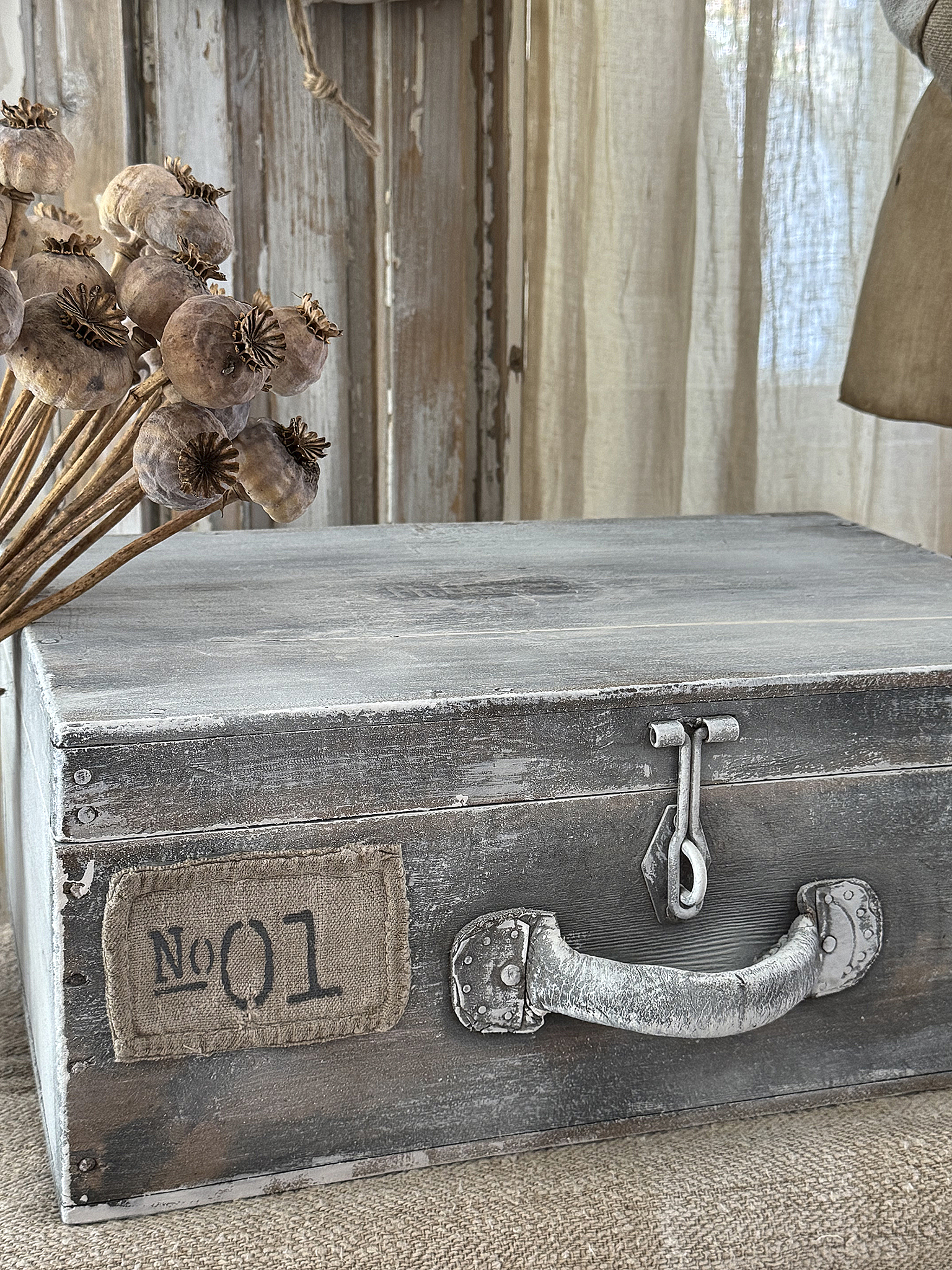 Alte Vintage-Holzkiste No.1***