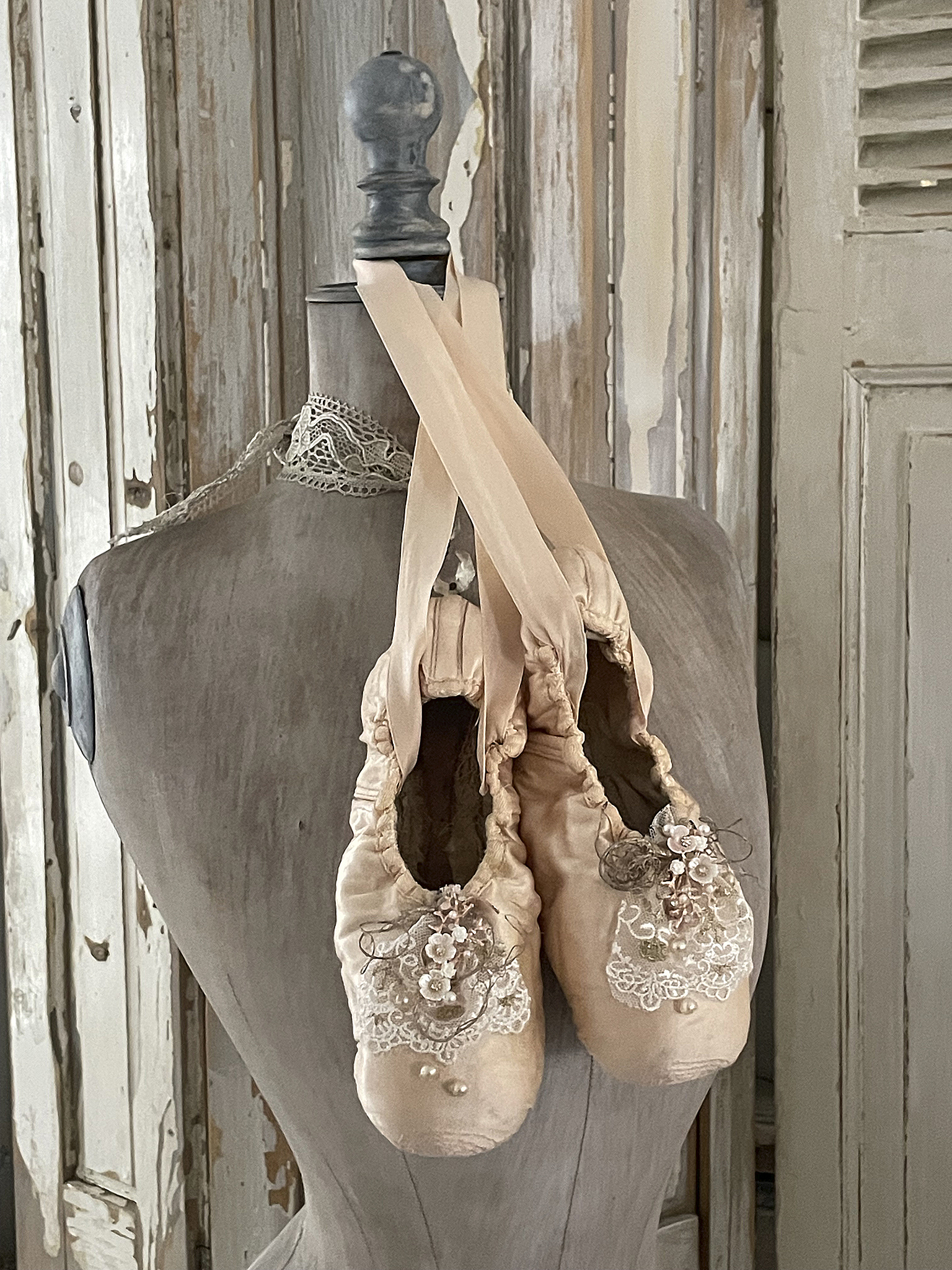Spitzenschuhe Brocante mit Spitze*** Spitzenschuhe Brocante mit Spitze***