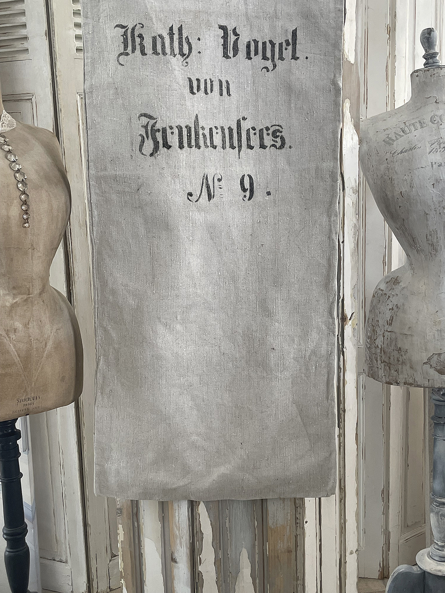 Alter Leinensack/ Mehlsack No.9***