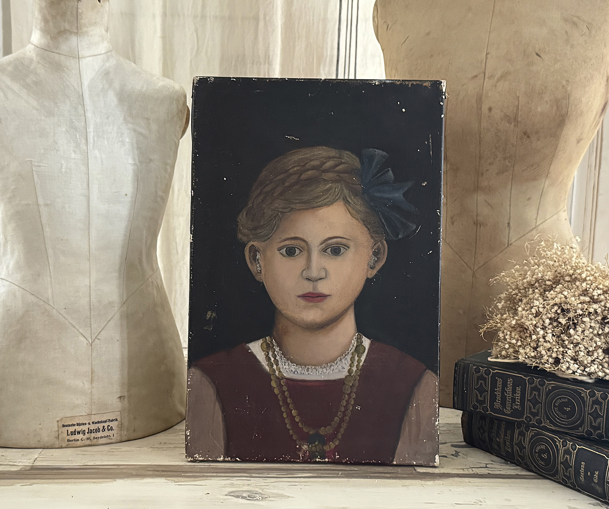 Ausdrucksstarkes altes Porträt – ein besonderer Hingucker mit historischem Charme***