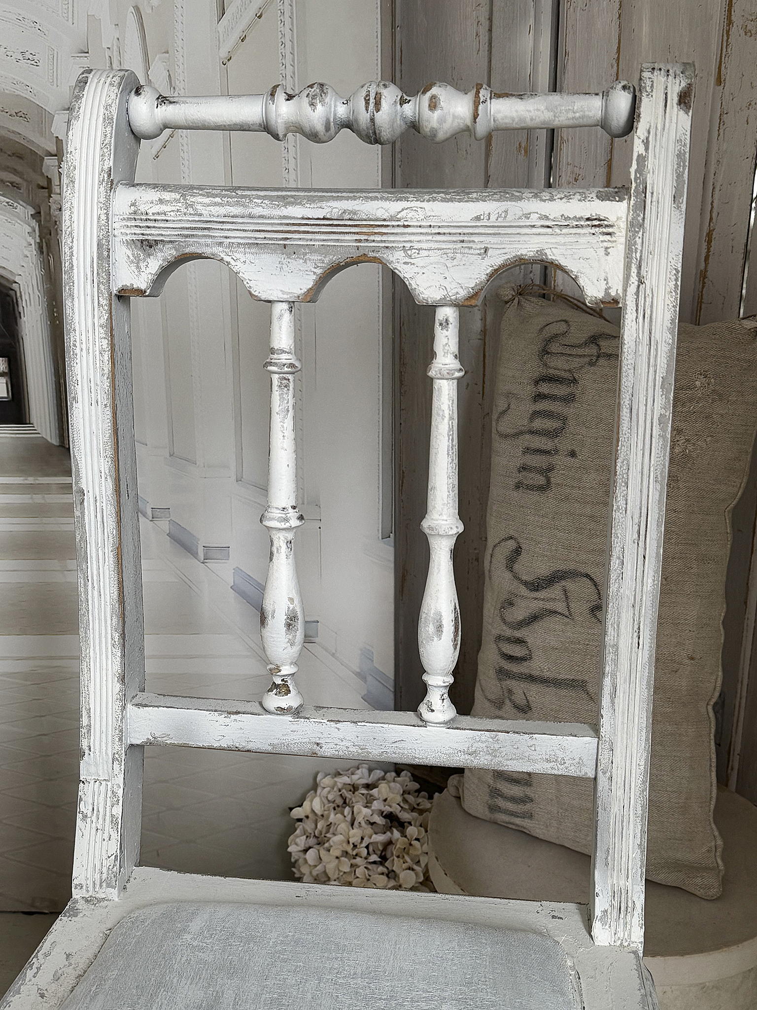 Antiker Gründerzeitstuhl mit Sitzpolster 2***