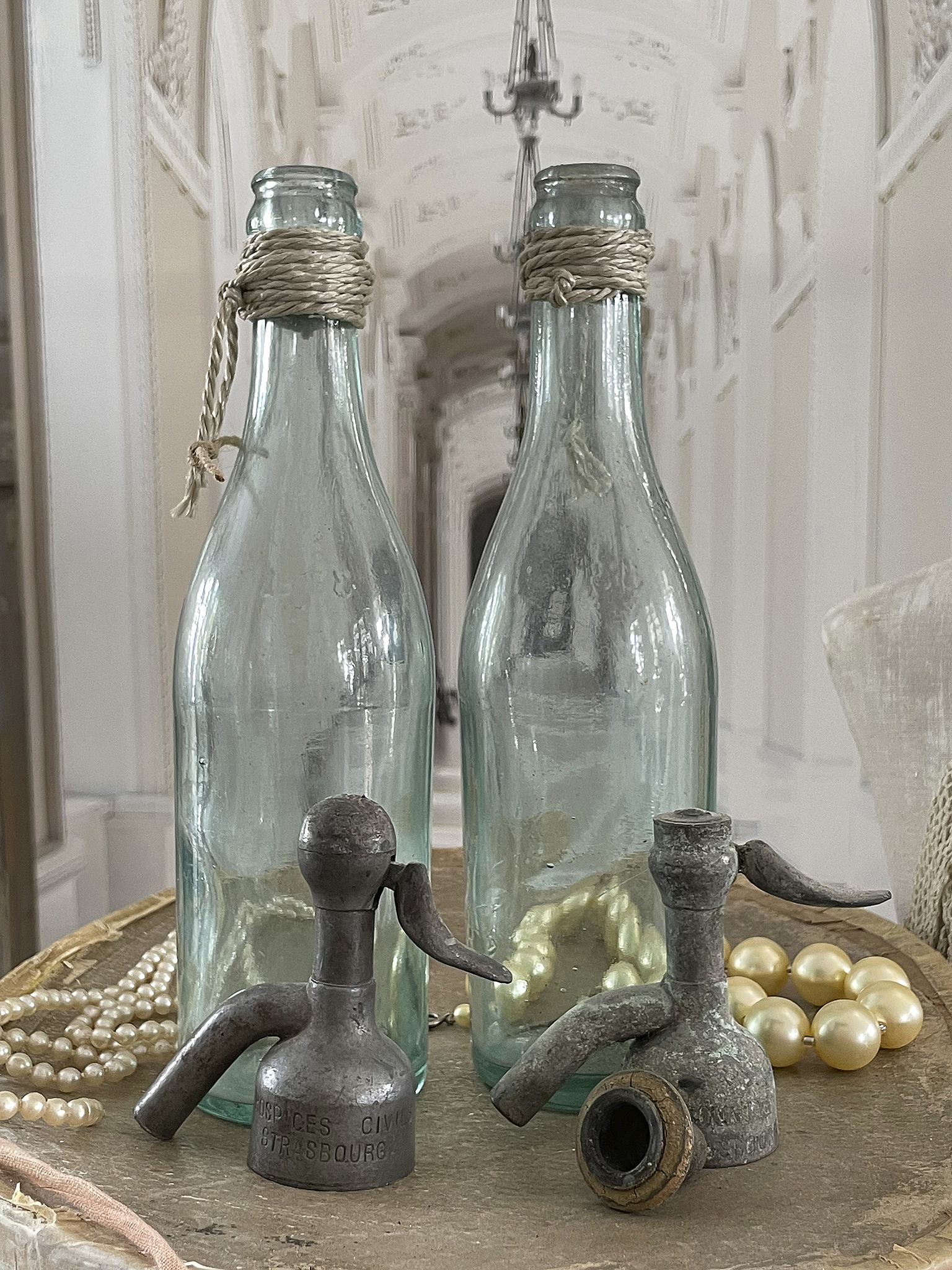 Brocante alte kleine Sodaflasche Brocante alte kleine Sodaflasche