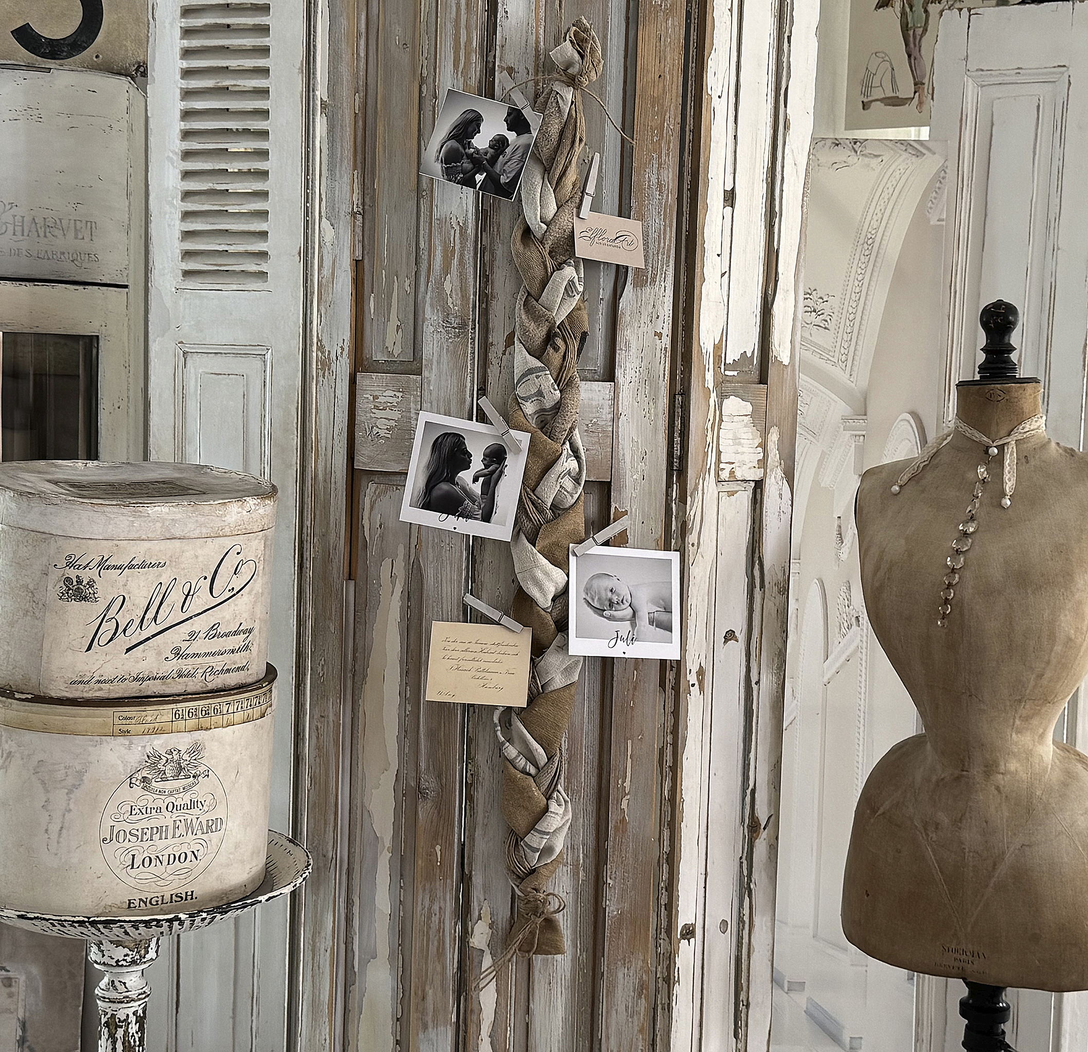 Mehlsackzopf/Memoboard-Brocante2***