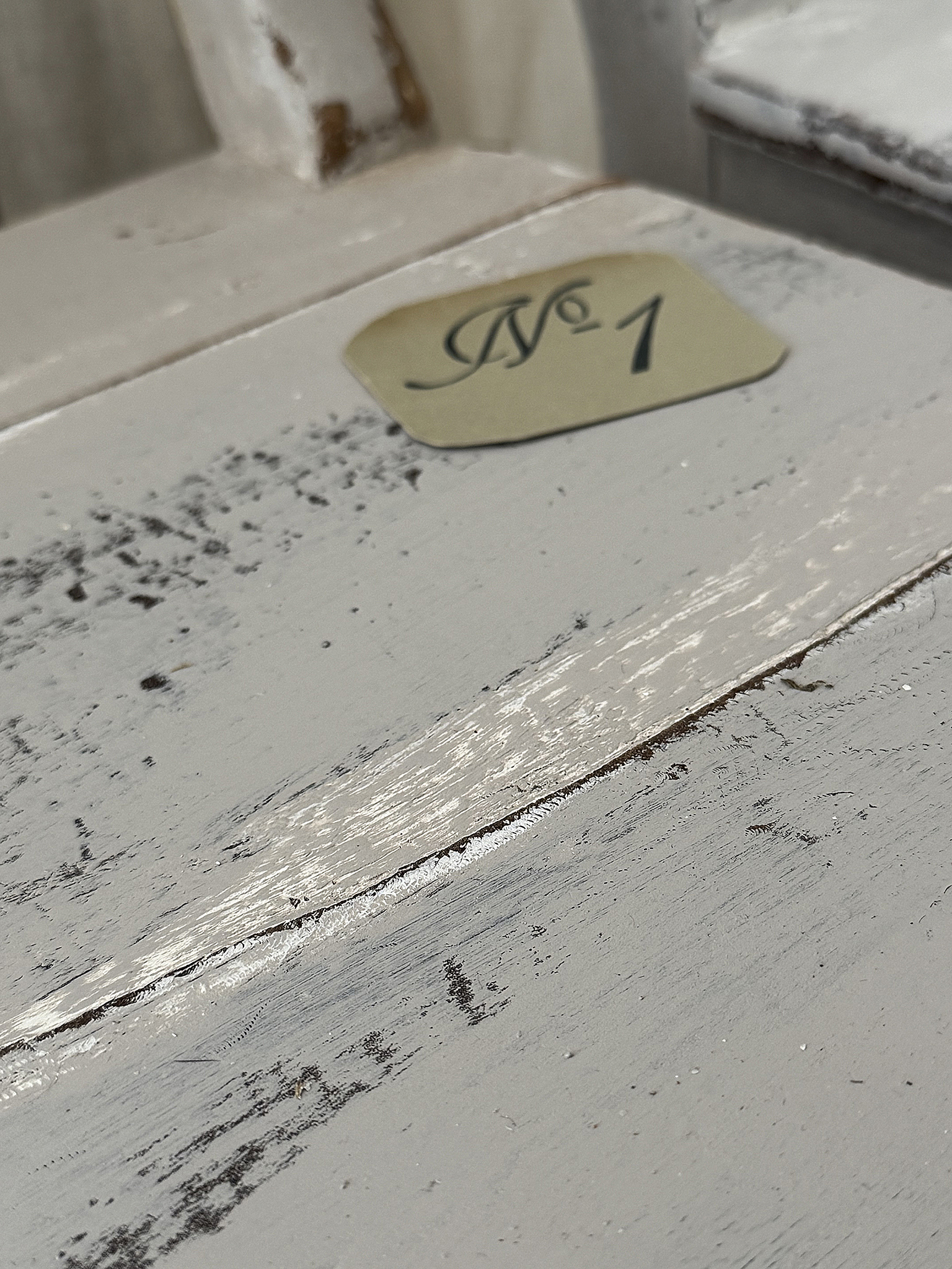 Antike Biedermeier-Stühle im Shabby-Chic – authentischer Vintage-Charme***