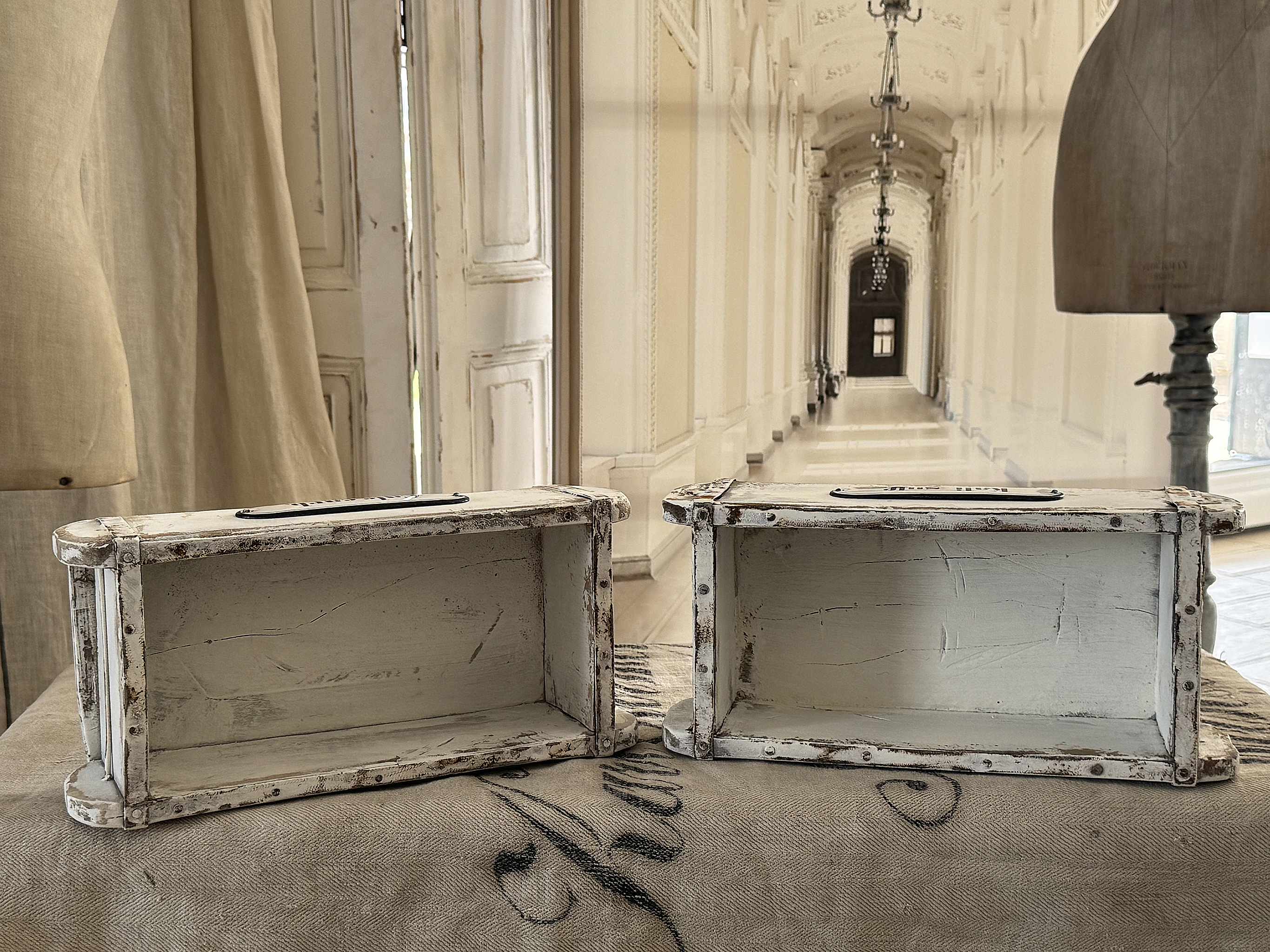 Antikes Apothekerkisten-Duo mit Geschichte***