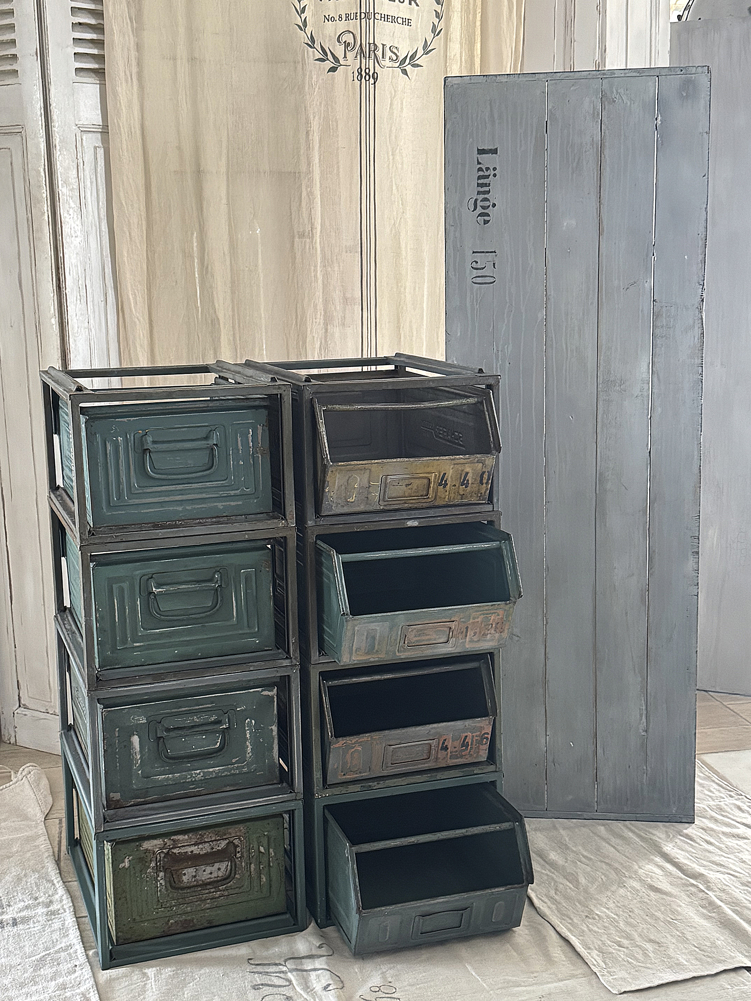 Coole Vintage-Schüttenbank – Ein echtes Unikat für Liebhaber! ***