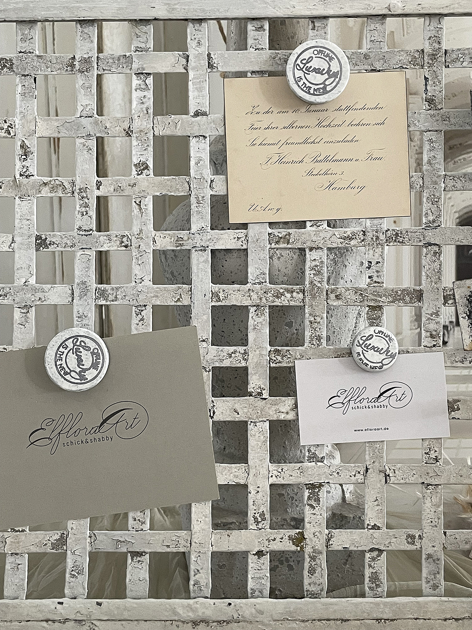 Altes Zierelement Memoboard*** Altes Zierelement Memoboard***