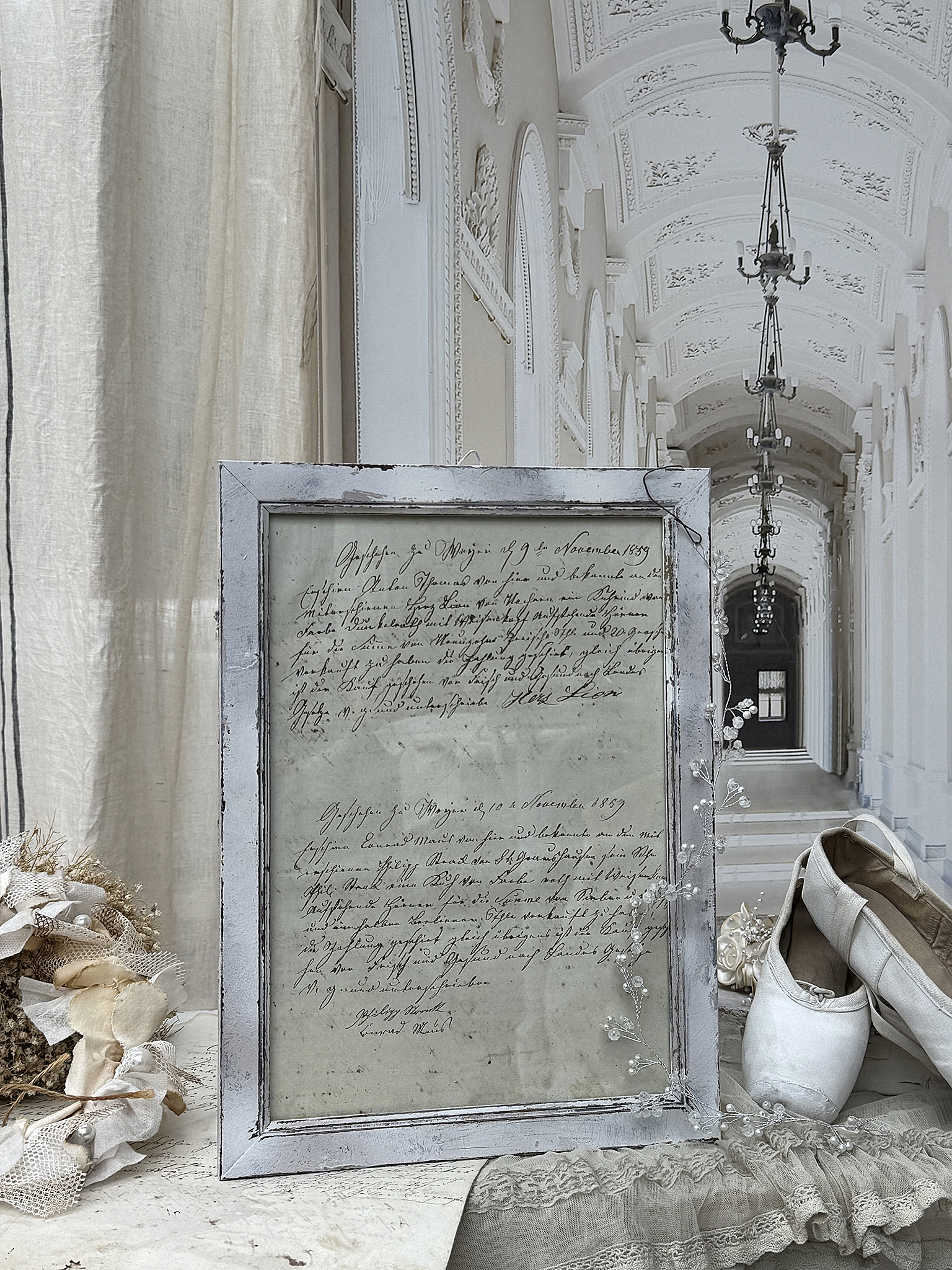 Stimmungsvolles antikes Vintage-Bild aus dem Jahr 1859 *** Stimmungsvolles antikes Vintage-Bild aus dem Jahr 1859 ***