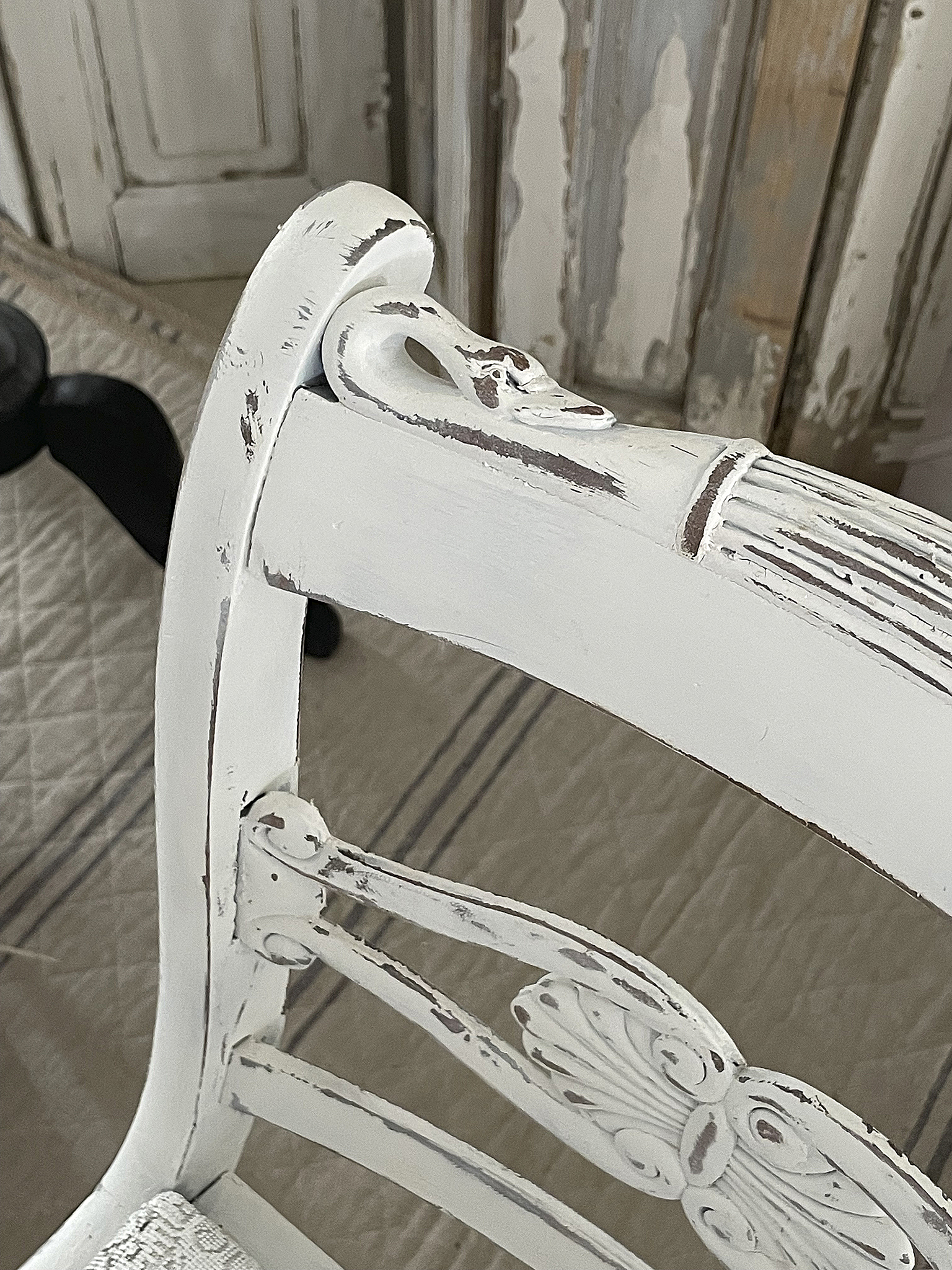 Ausgefallener antiker Stuhl mit Sitzpolster*** Ausgefallener antiker Stuhl mit Sitzpolster***
