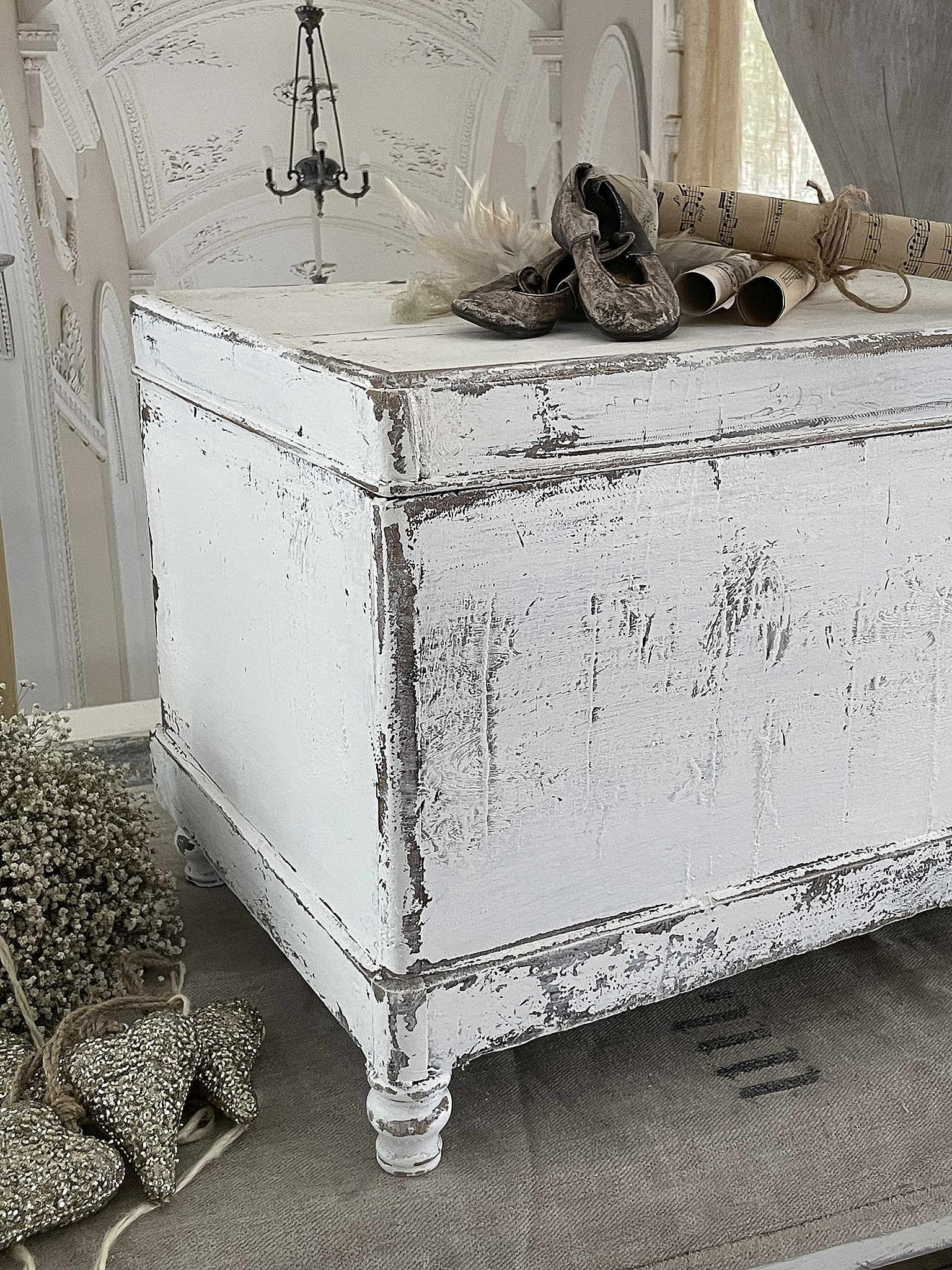 Alte Klappkiste Shabby-pur***