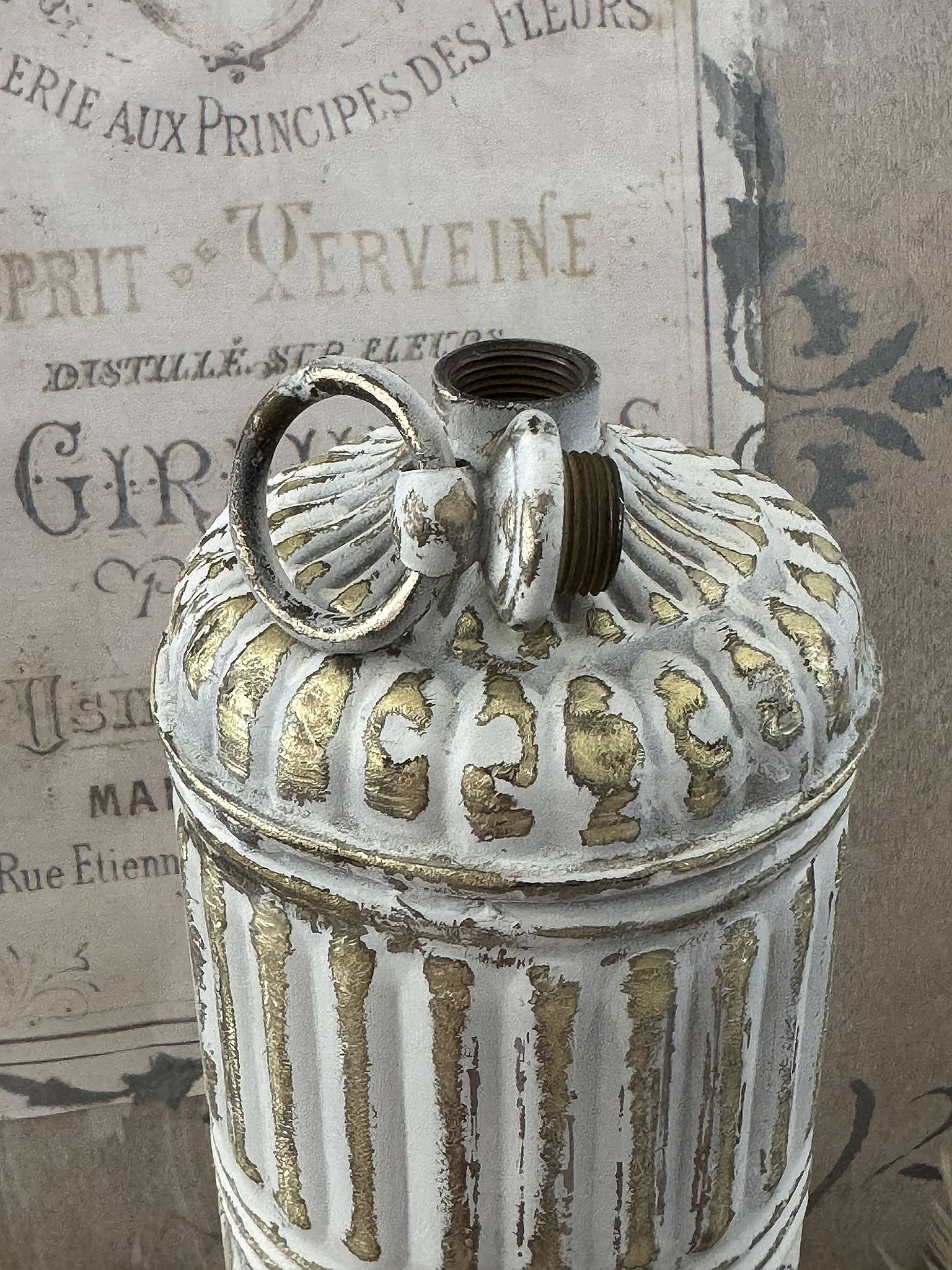 Elegante ausgefallene Messingflasche*** Elegante ausgefallene Messingflasche***