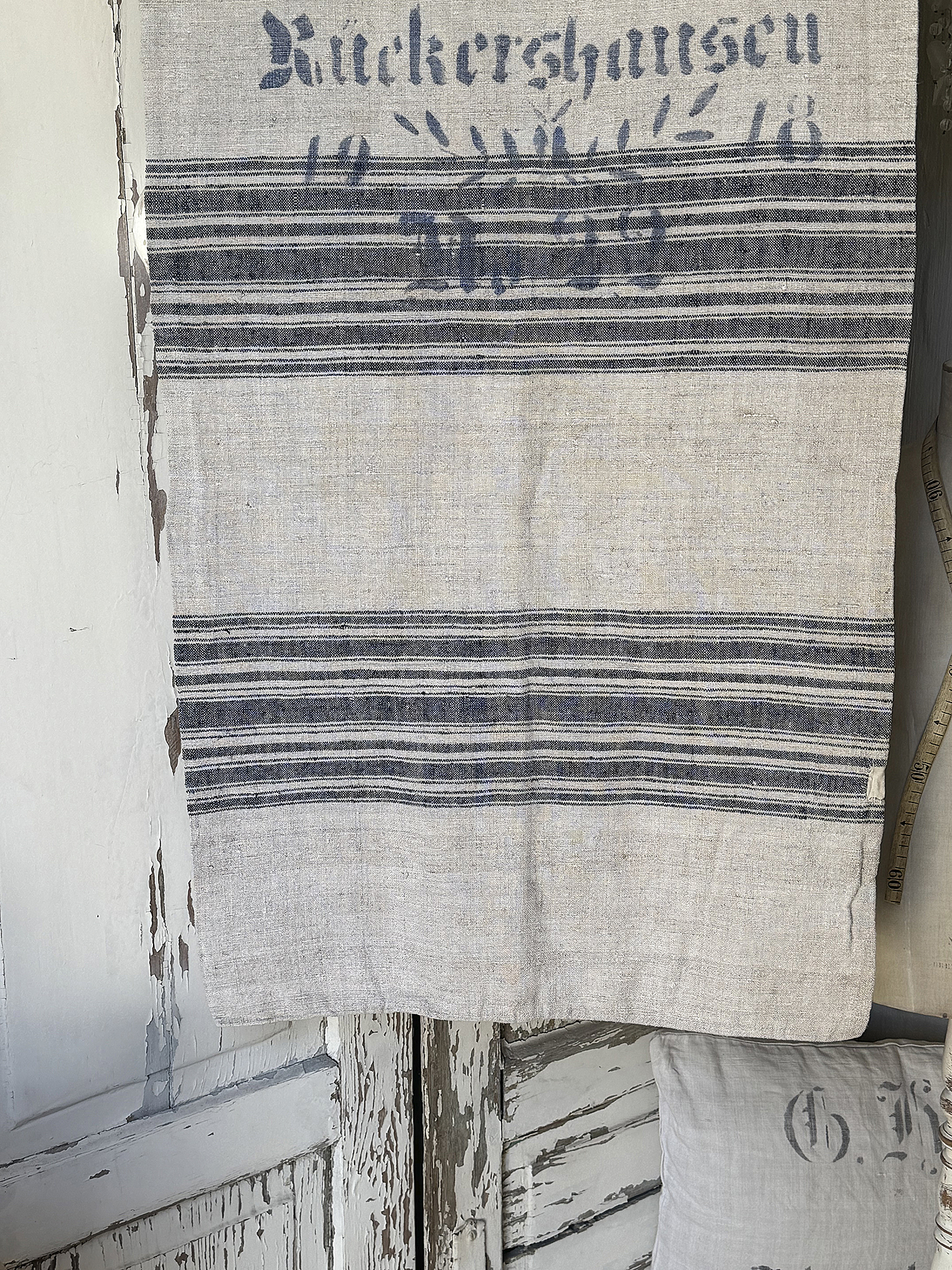 Alter Leinensack mit Originaldruck 1918***