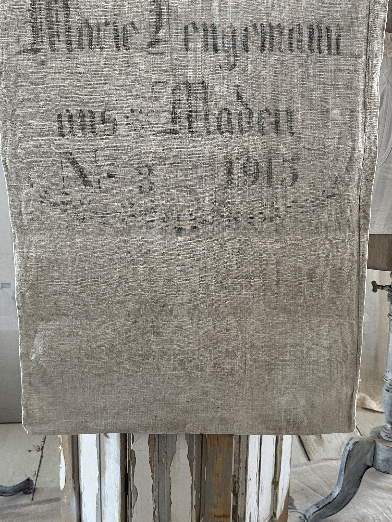 Antiker Mehlsack von 1915 – Nr. 3***