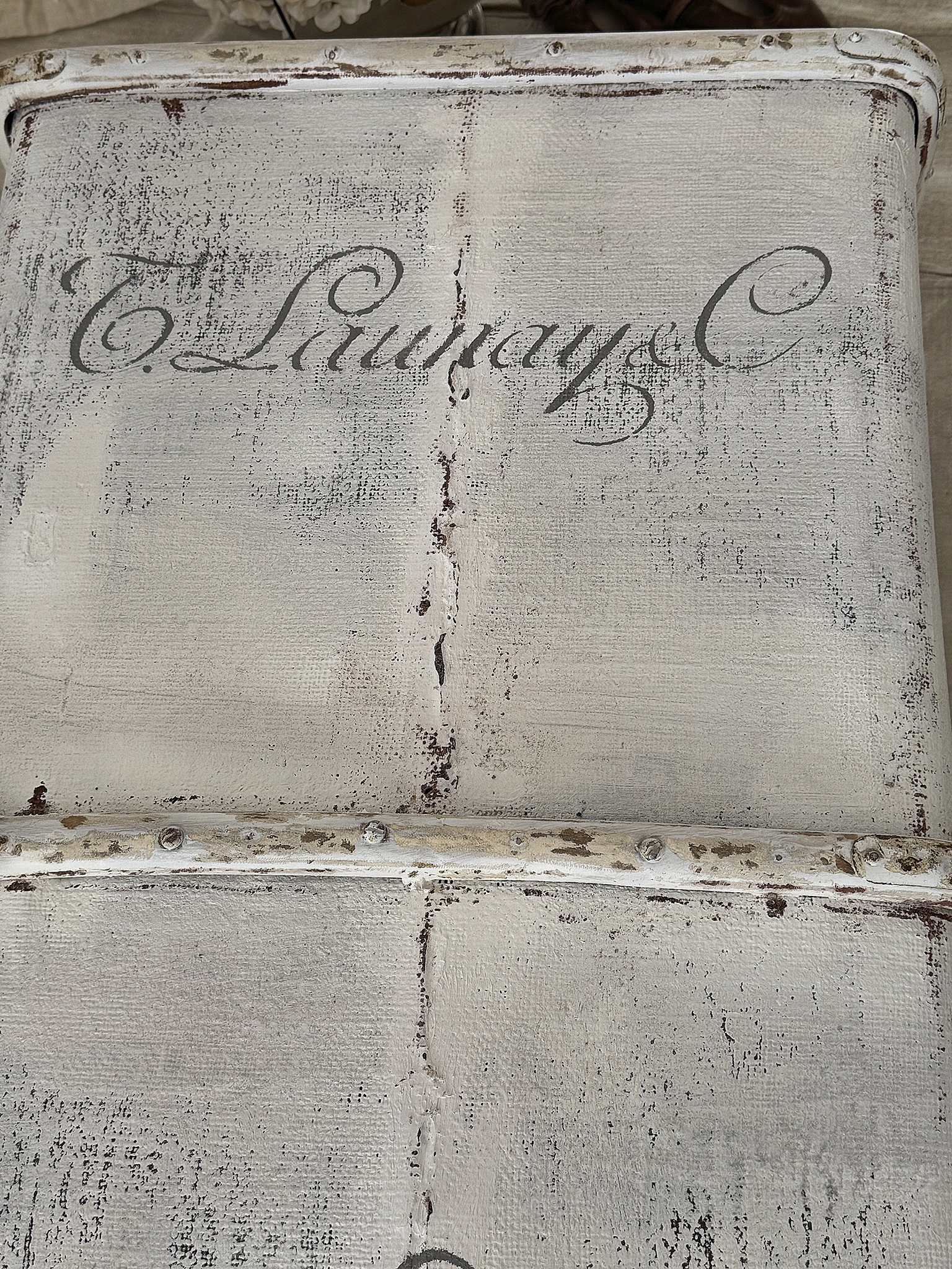 Antiker Überseekoffer über 100 Jahre – Shabby Chic – Reisetruhe / Couchtisch – Unikat***