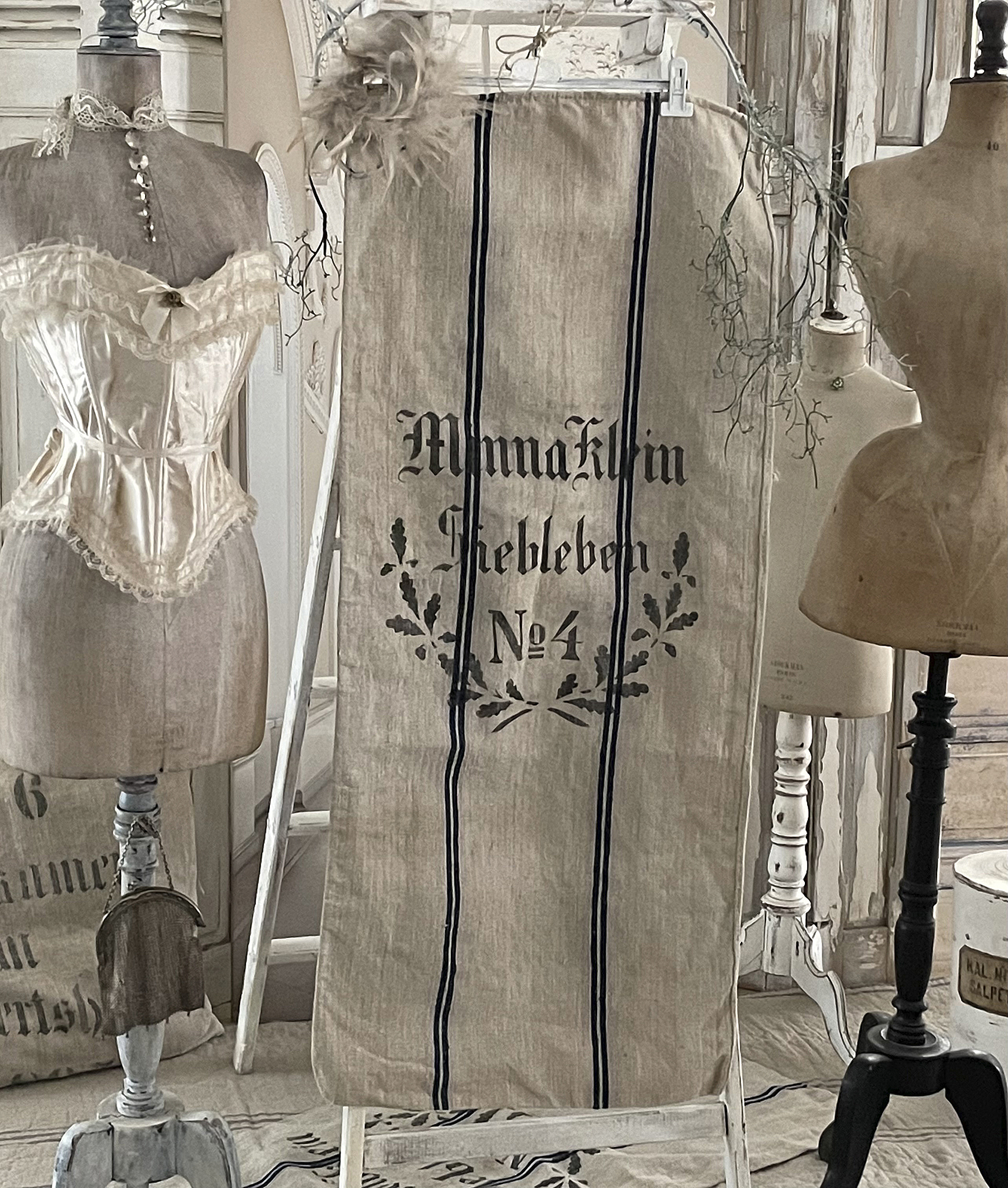 Alter Leinensack/ Mehlsack No4***
