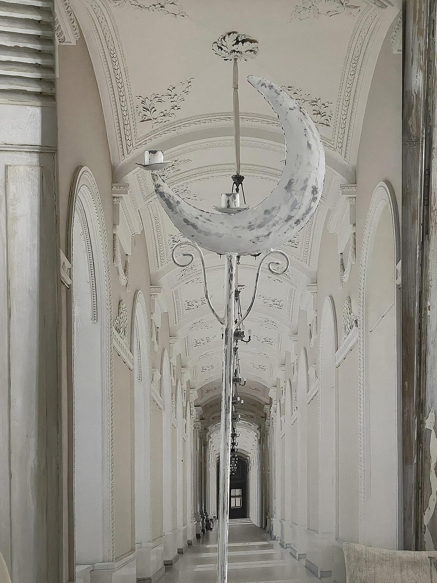 Hoher Kerzenständer Mondsichel***