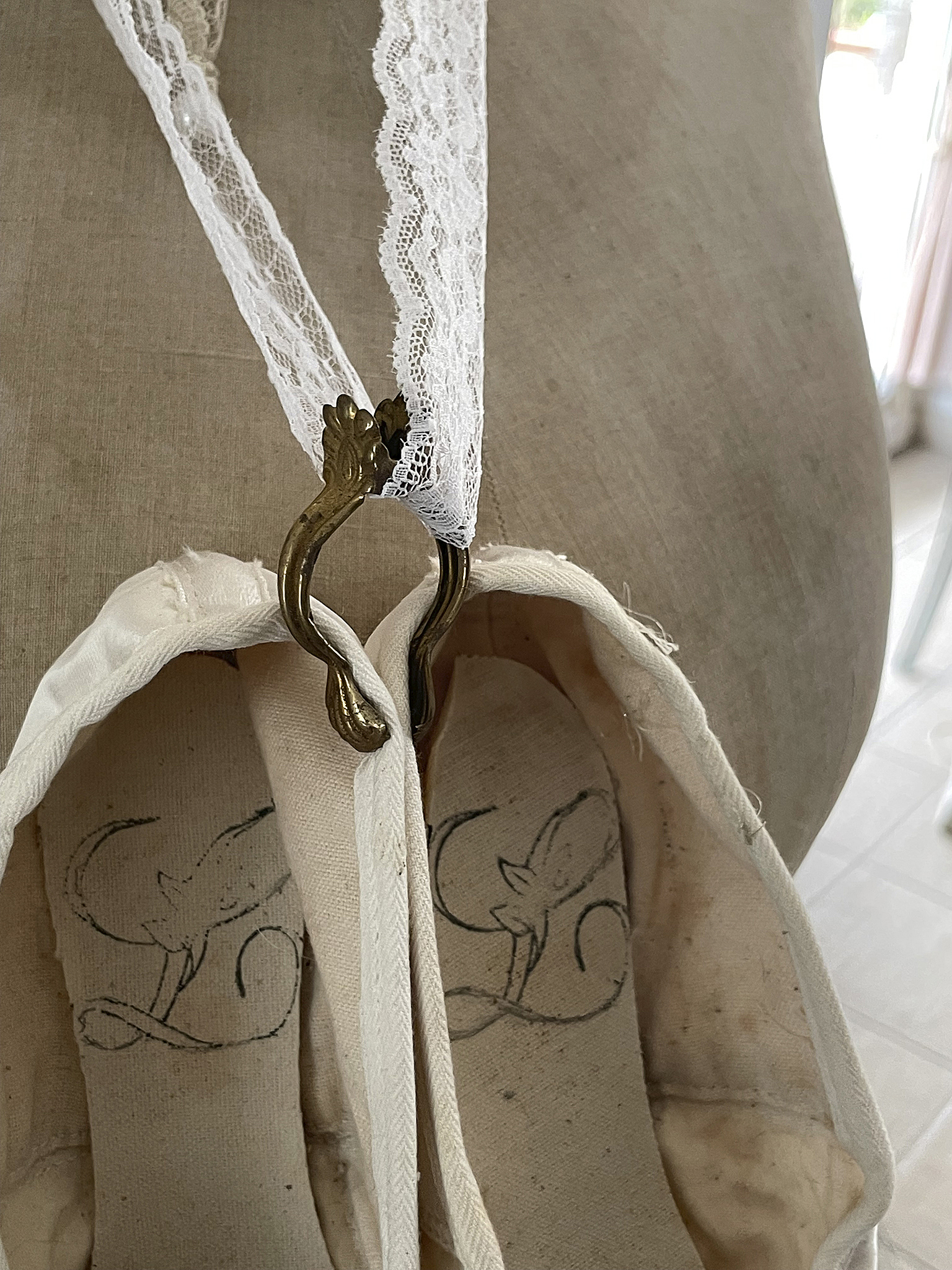 Süße alte Spitzenschuhe weiß*** Süße alte Spitzenschuhe weiß***