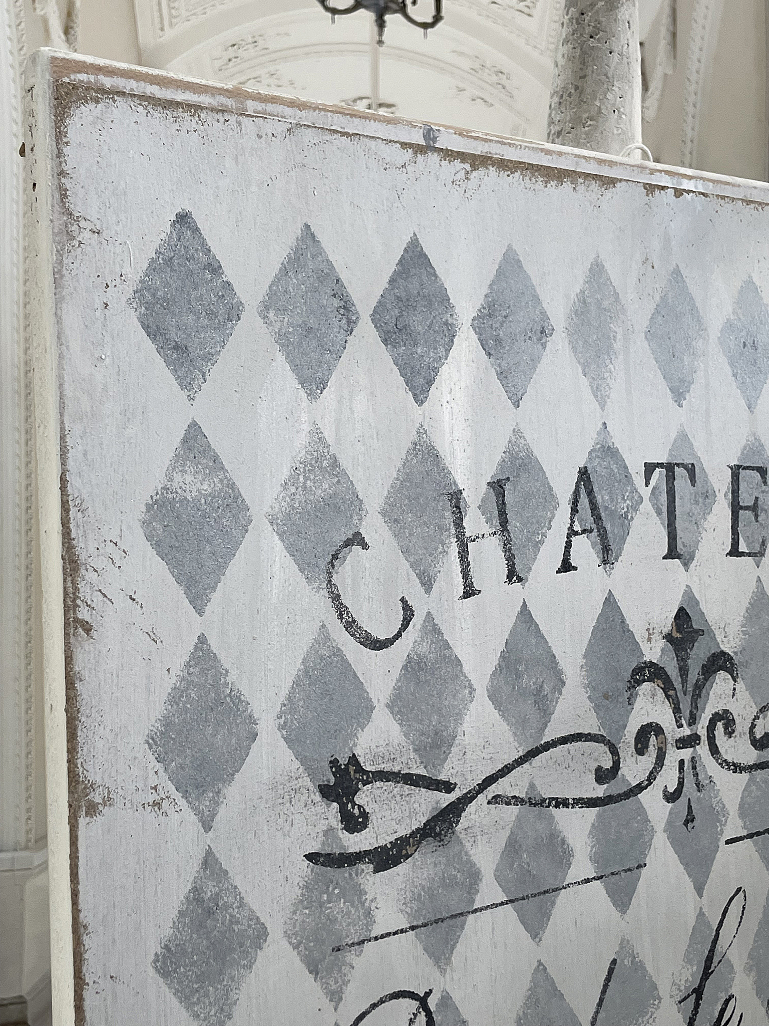 Altes Holz Bild Chateau*** Altes Holz Bild Chateau***