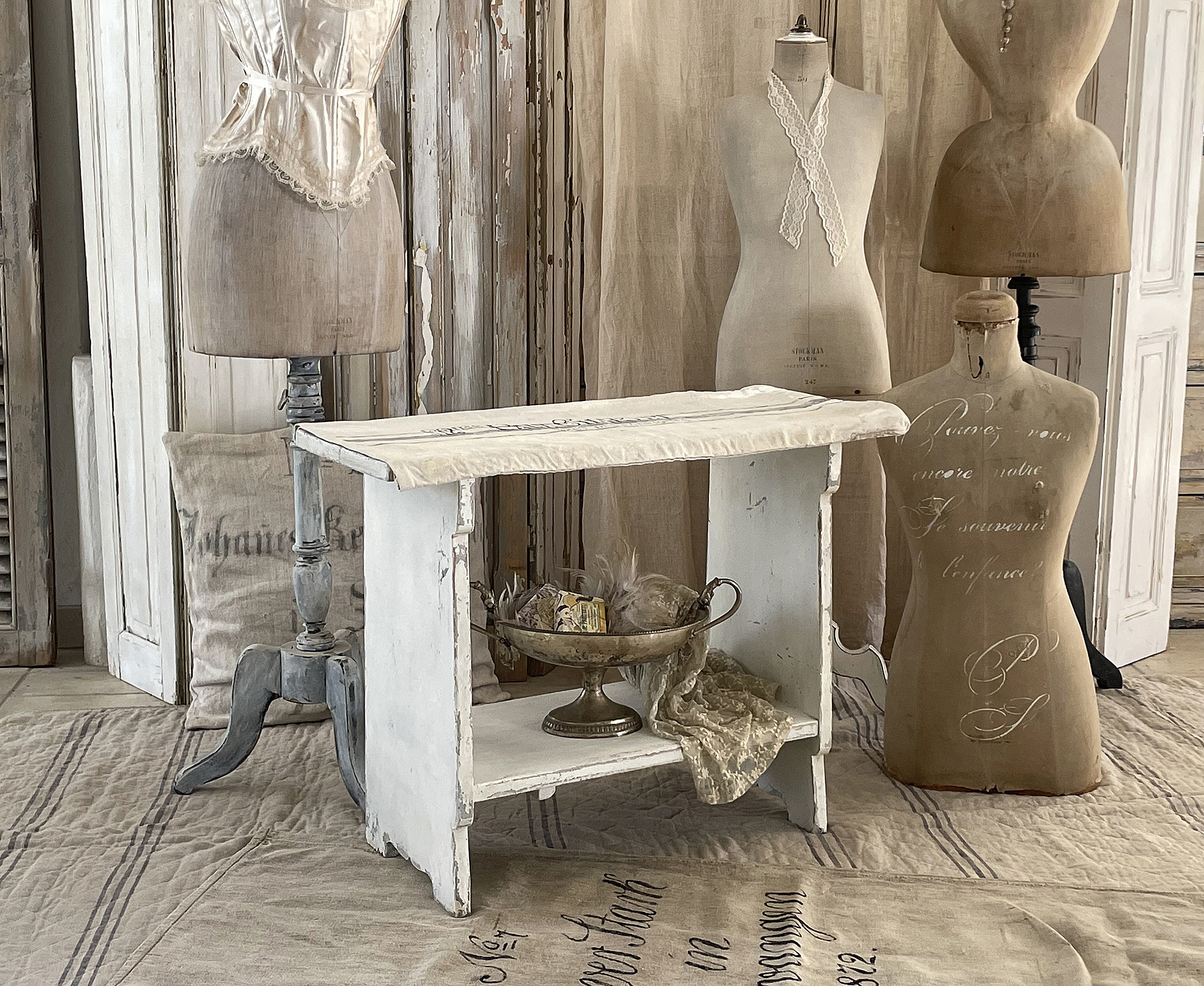 Alte Ofenbank Shabby-chic*** Alte Ofenbank Shabby-chic***